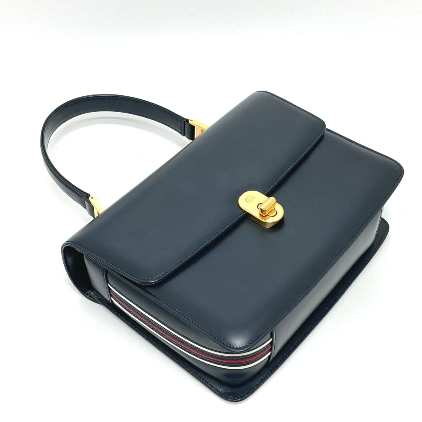 Handbag Leather Gucci - 5