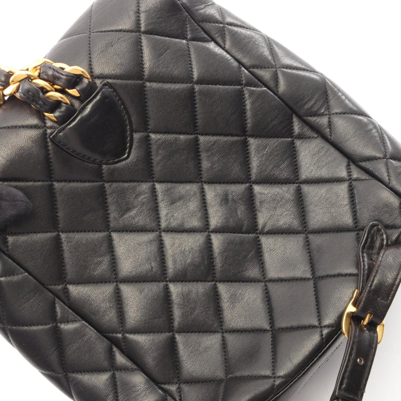 Handbag Leather Chanel Backpack - 10