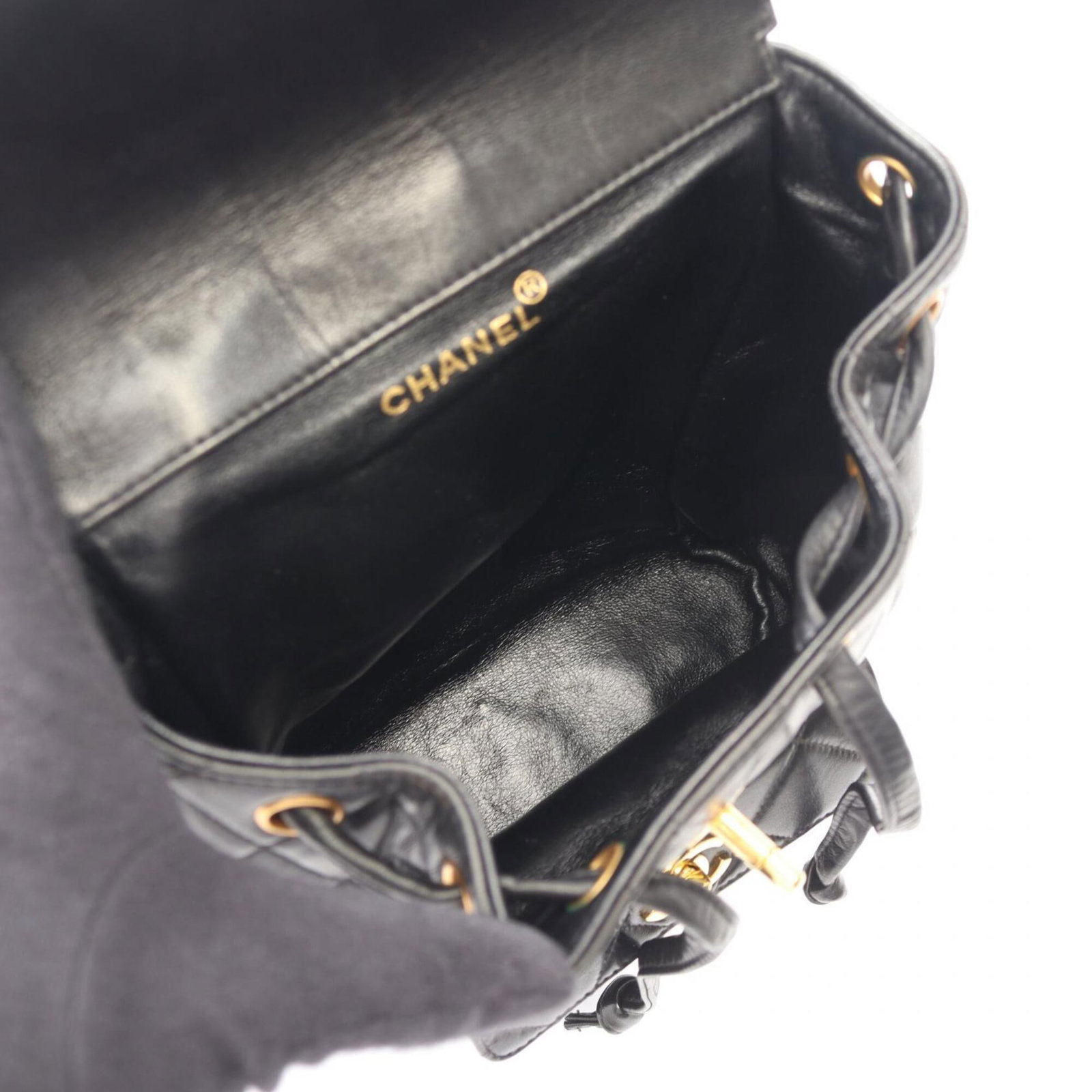Handbag Leather Chanel Backpack - 3