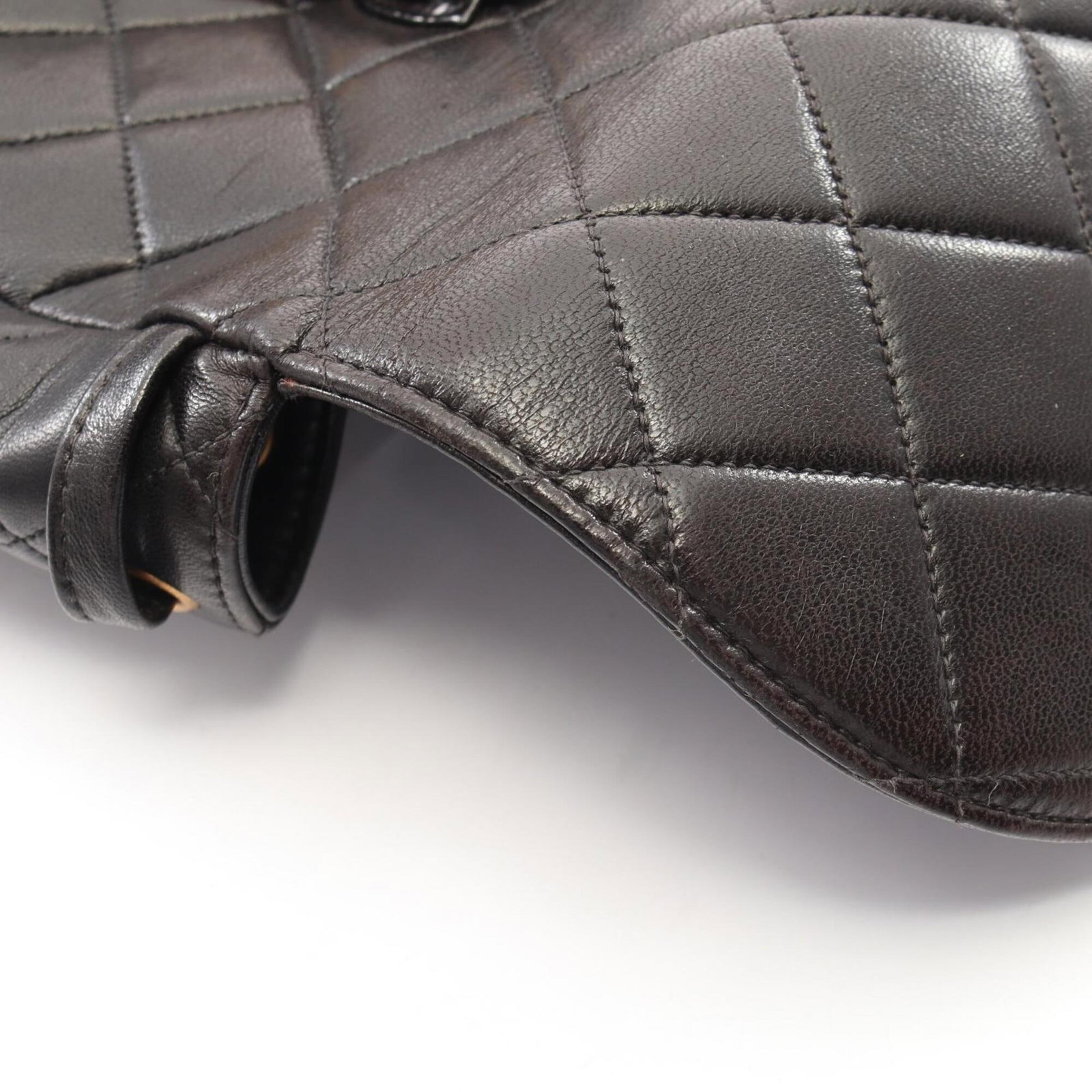 Handbag Leather Chanel Backpack - 9