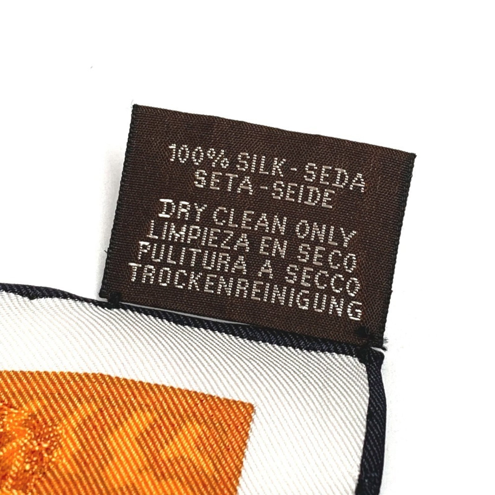 Silk scarf from Hermes - 8