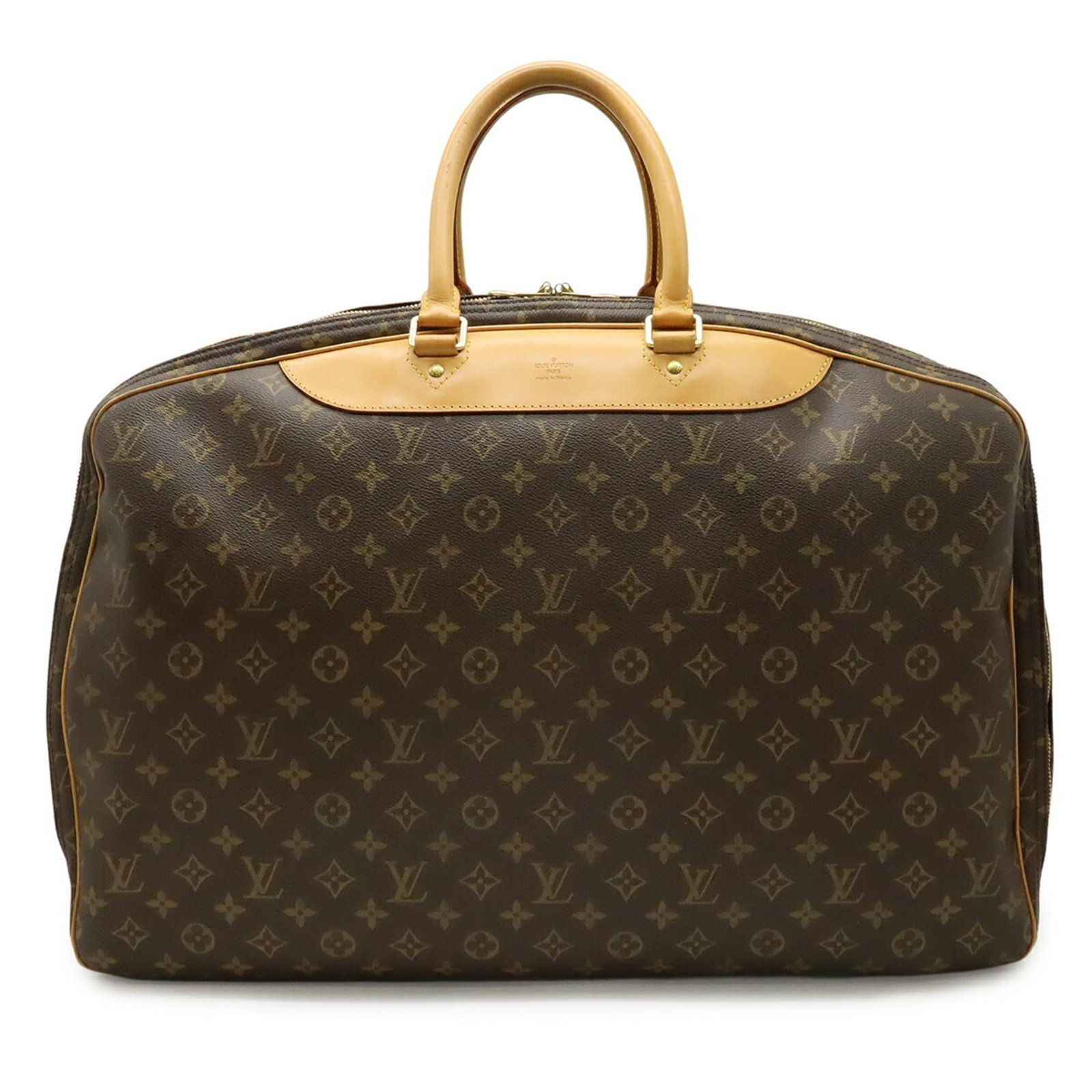 Louis Vuitton Boston Bag Monogram Canvas Pvc Coated Canvas: Louis Vuitton Boston Bag Monogram Canvas Pvc Coated Canvas Brown Louis Vuitton Boston Bag with Monogram Canvas and Pvc Coated Canvas in good used condition, featuring the iconic monogram pattern. Trac