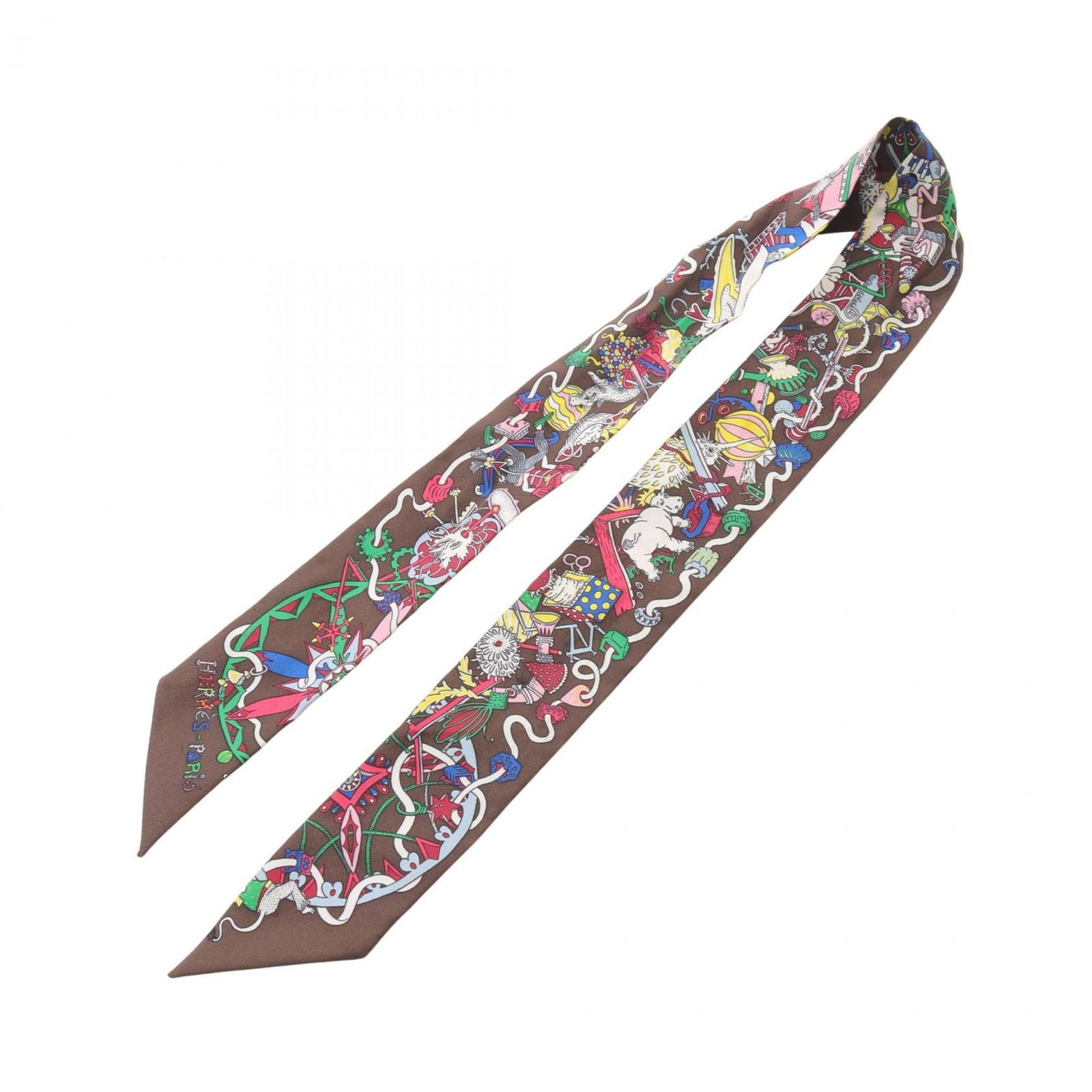 Silk scarf from Hermes - 2