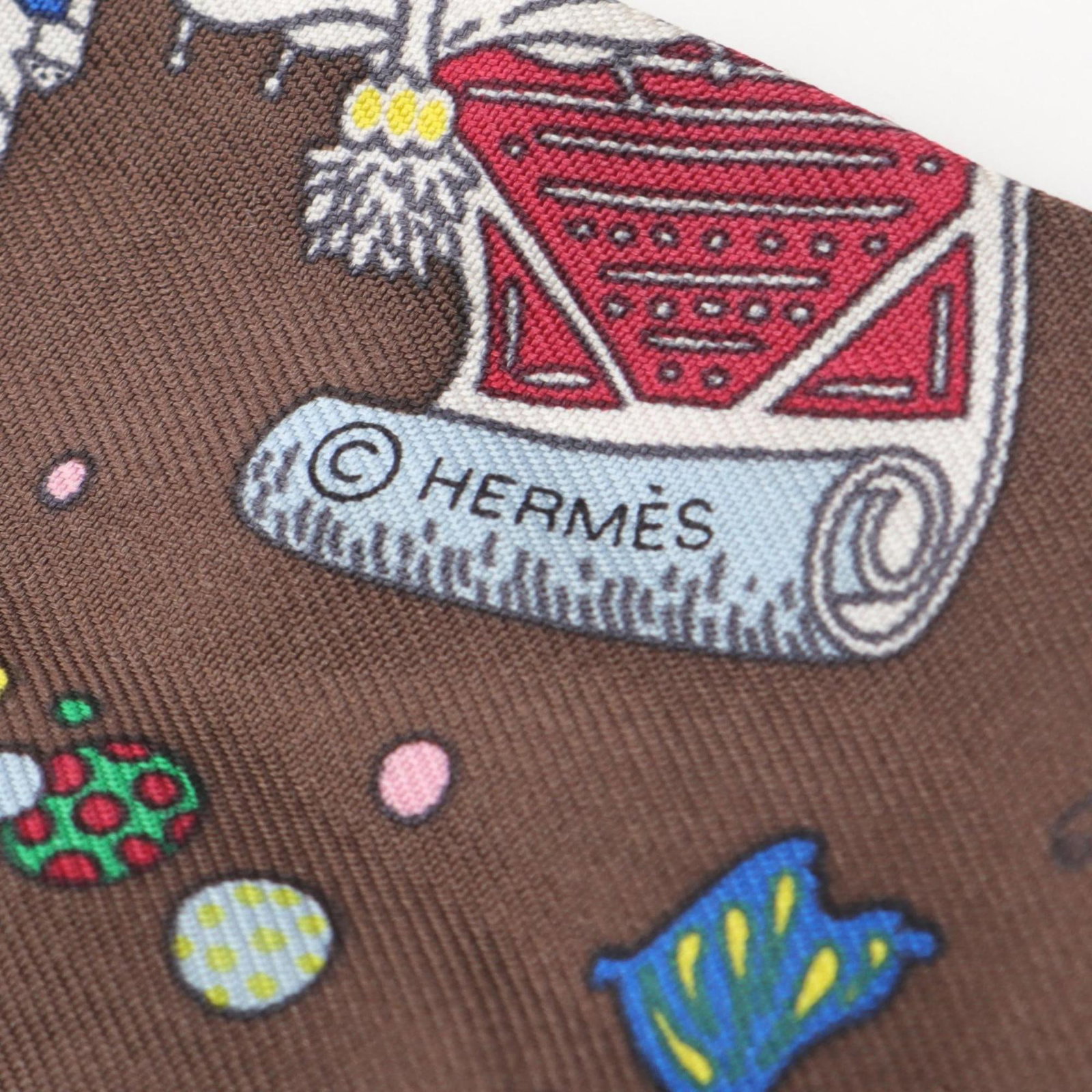 Silk scarf from Hermes - 4