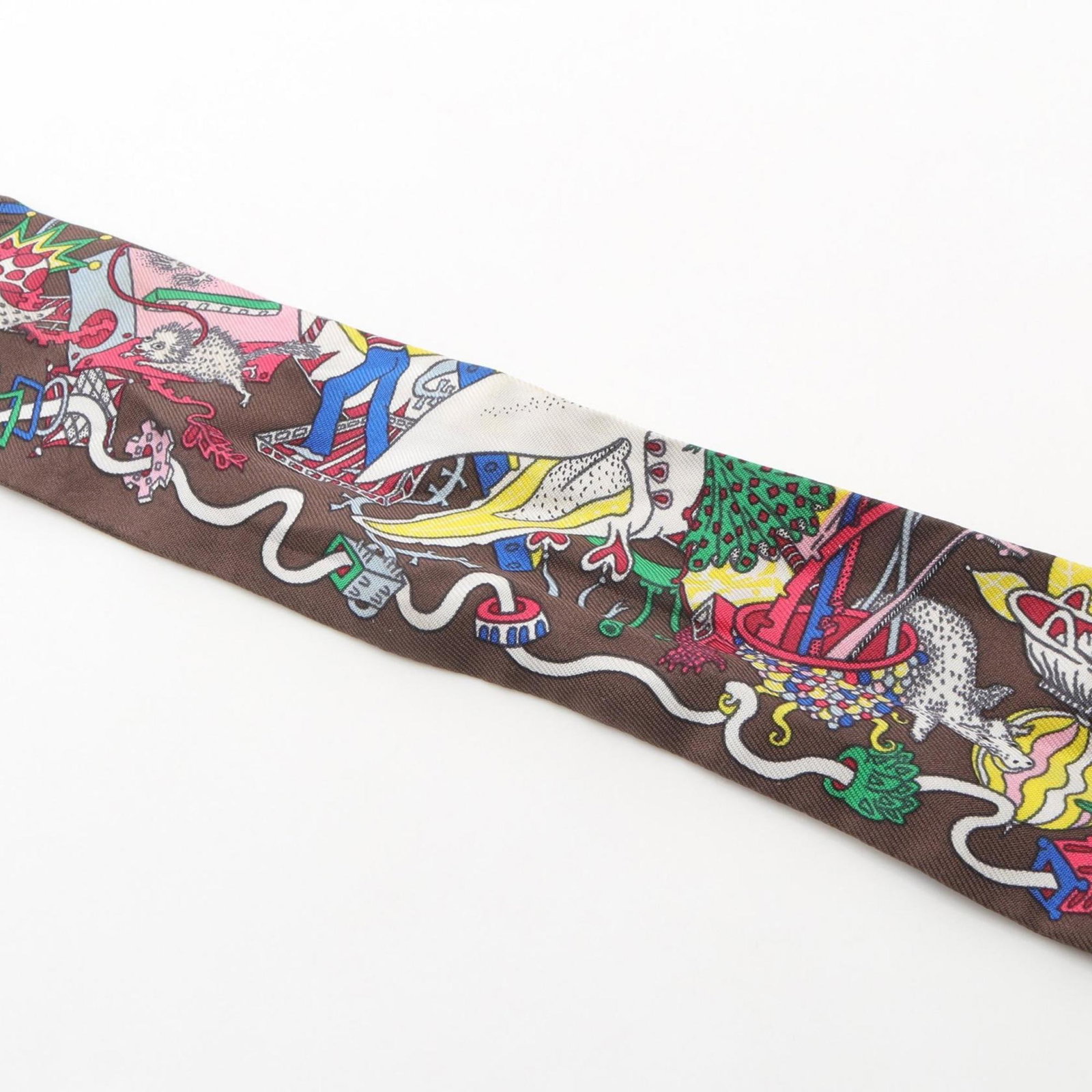 Silk scarf from Hermes - 8