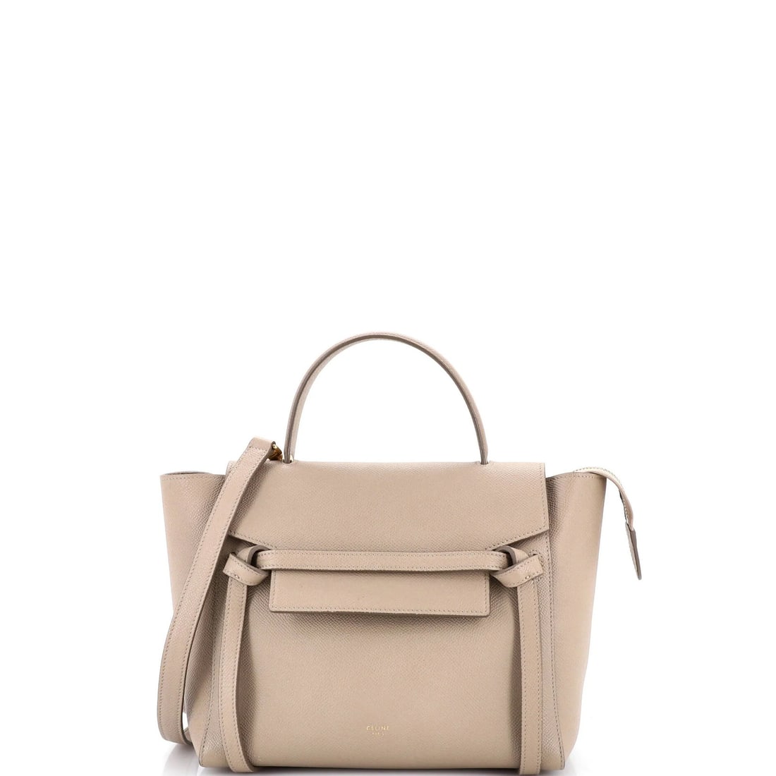 Celine Textured Leather Belt Bag Micro: Celine Textured Leather Belt Bag Micro Celine Textured Leather Belt Bag Micro, a neutral-toned leather masterpiece with textured exterior and raw leather interior. Measuring just 8.5" in height, this