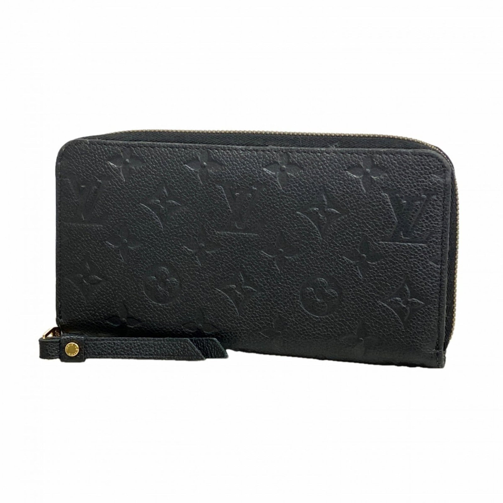 Louis Vuitton Bi Fold Wallet: Louis Vuitton Bi Fold Wallet The Louis Vuitton Bi Fold Wallet features a classic design with a timeless Noir color, measuring 10.5cm x 19.5cm x 2.5cm. This used long wallet has visible traces of