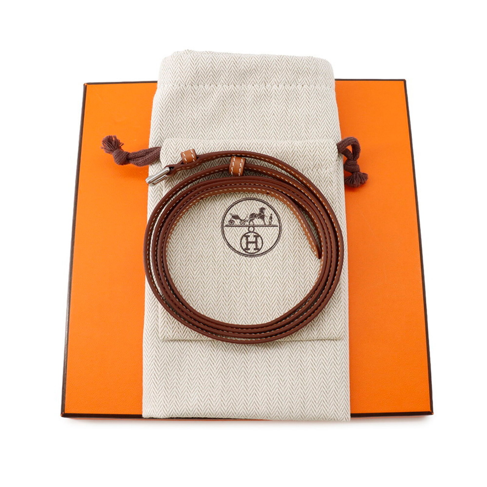 Swift Leather Sling Bag Shoulder Hermes - 11