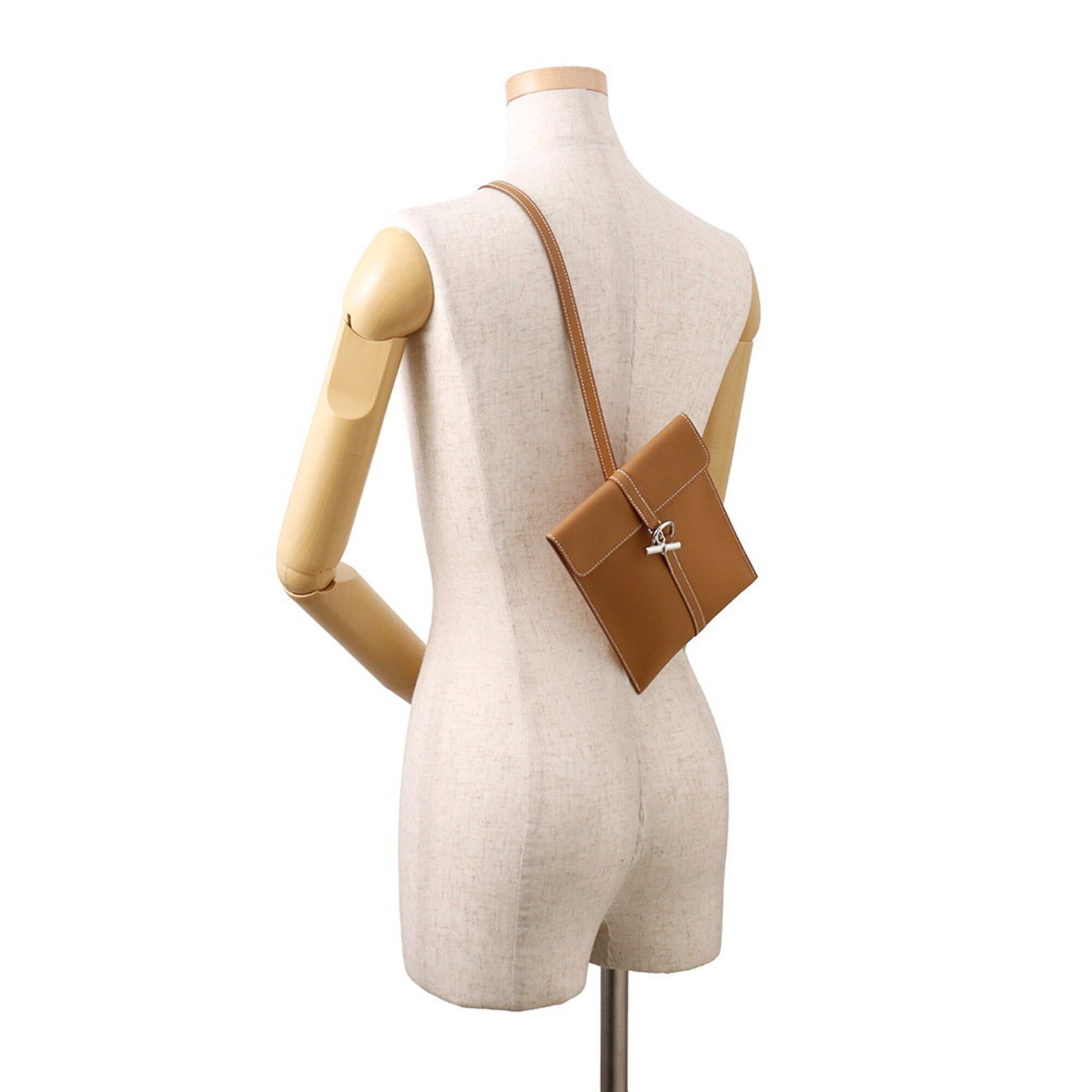Swift Leather Sling Bag Shoulder Hermes - 4