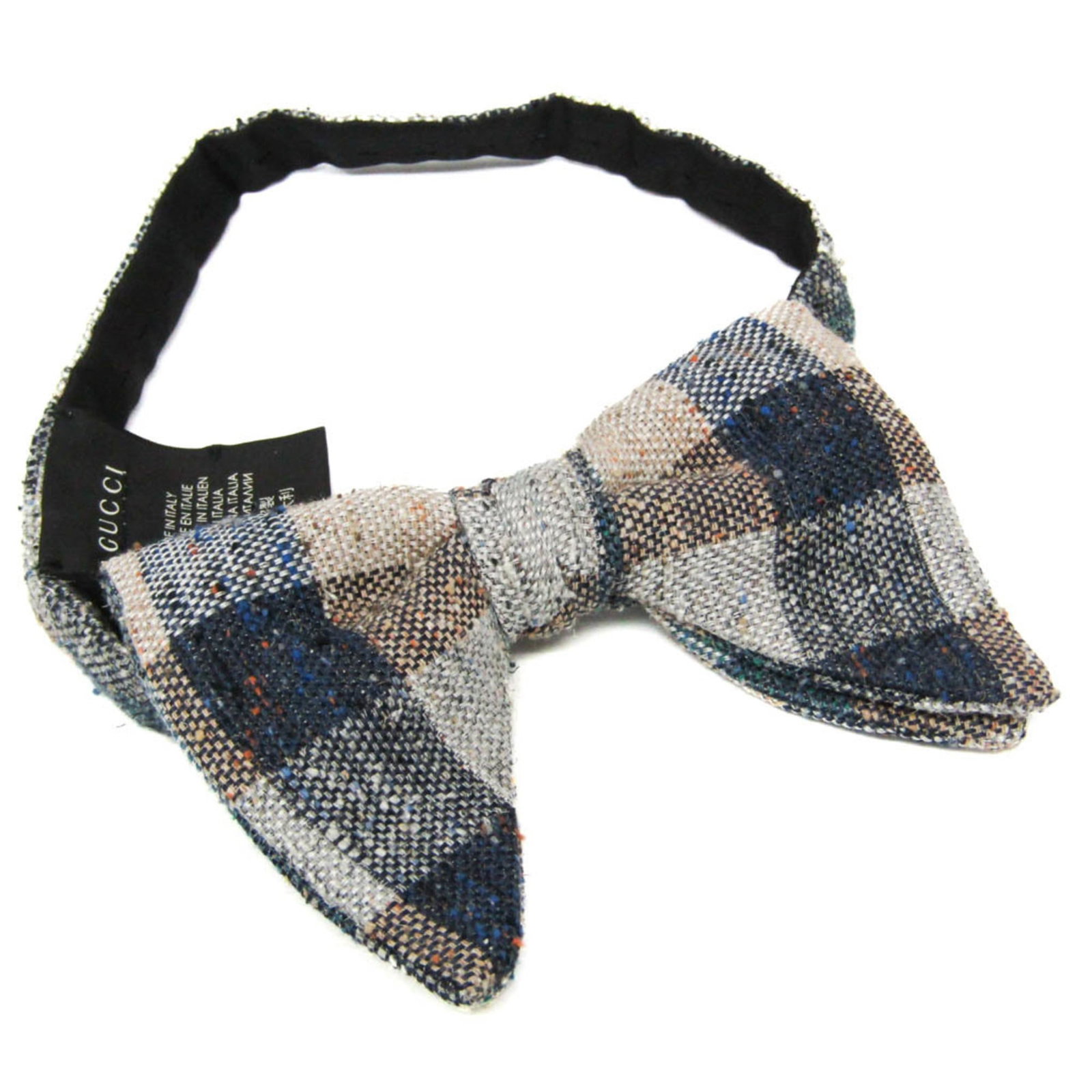 Gucci Bow Tie Silk 60% Cotton 20% Wool 13% (1 of 12)