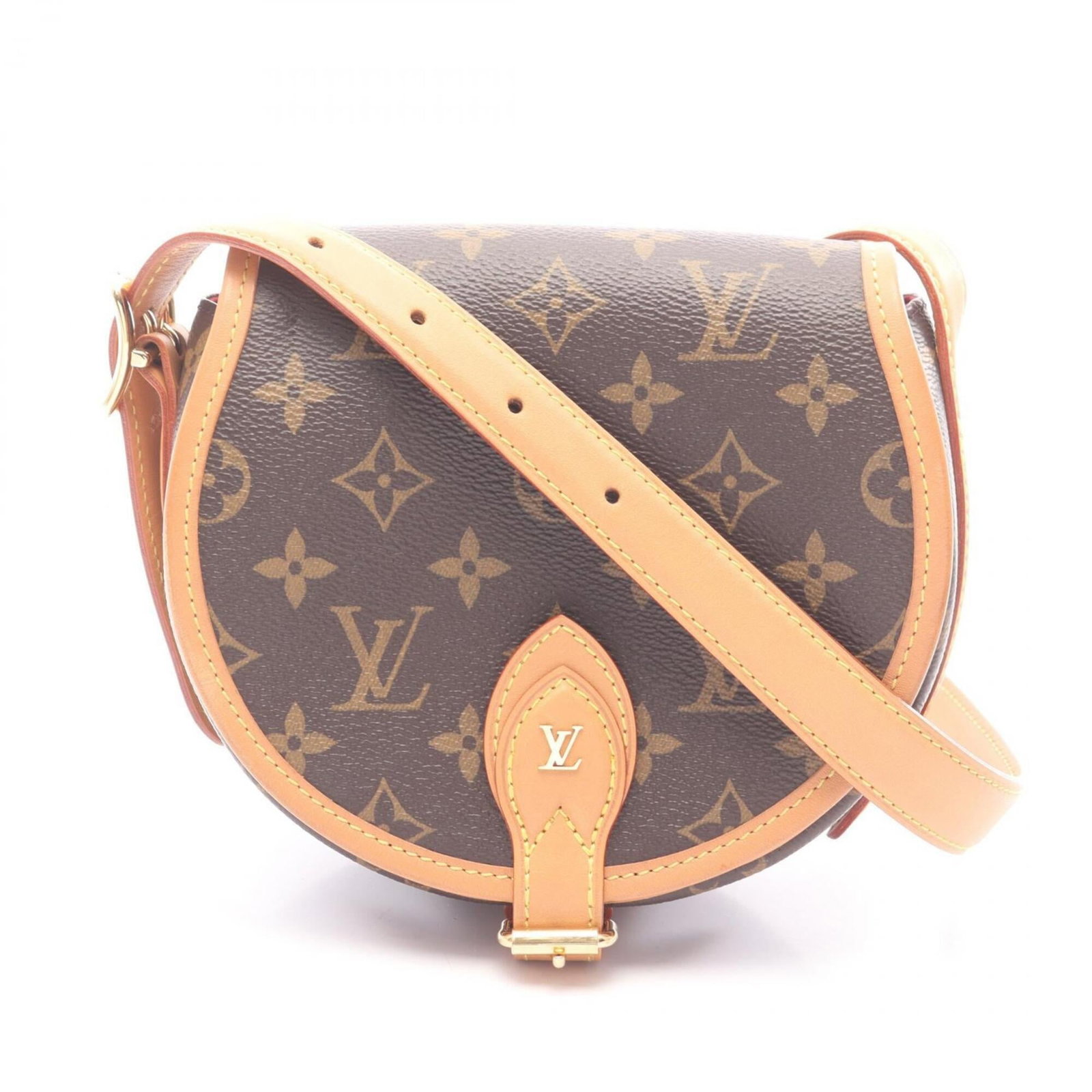 Louis Vuitton Handbag Shoulder Bag Coated Canvas Leather: Louis Vuitton Handbag Shoulder Bag Coated Canvas Leather Used Louis Vuitton Handbag Shoulder Bag in Brown with Coated Canvas Leather. This shoulder bag features the iconic Monogram pattern and has a