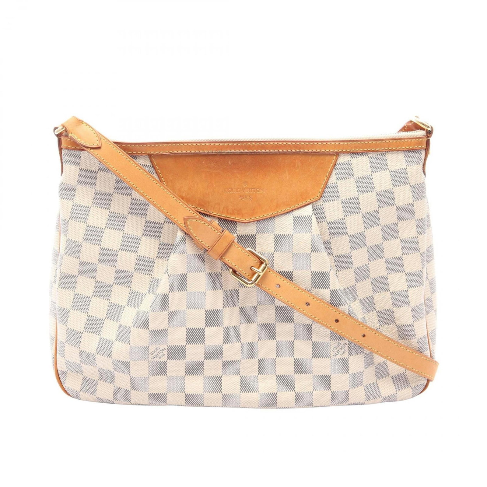 Vuitton Handbag PVC Coated Canvas Leather Shoulder: Vuitton Handbag PVC Coated Canvas Leather Shoulder The Louis Vuitton handbag features a unique PVC-coated canvas leather shoulder design in white. With its distinctive blend of materials and classic