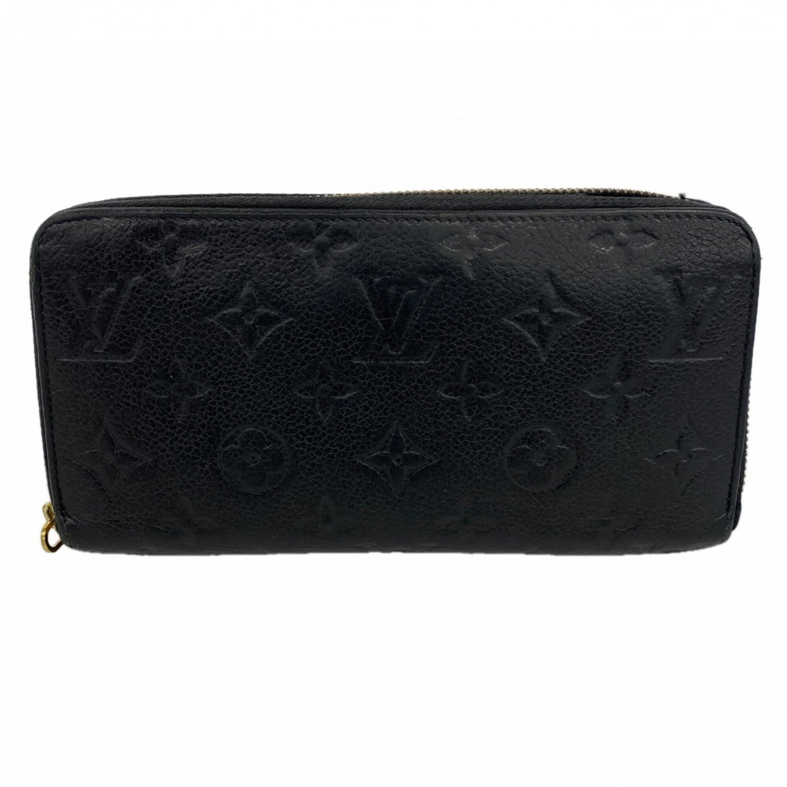 Louis Vuitton Bi Fold Wallet: Louis Vuitton Bi Fold Wallet The Louis Vuitton Bi Fold Wallet features a classic design with a timeless Noir color, measuring 10.5cm x 19.5cm x 2.5cm. This used long wallet has visible traces of