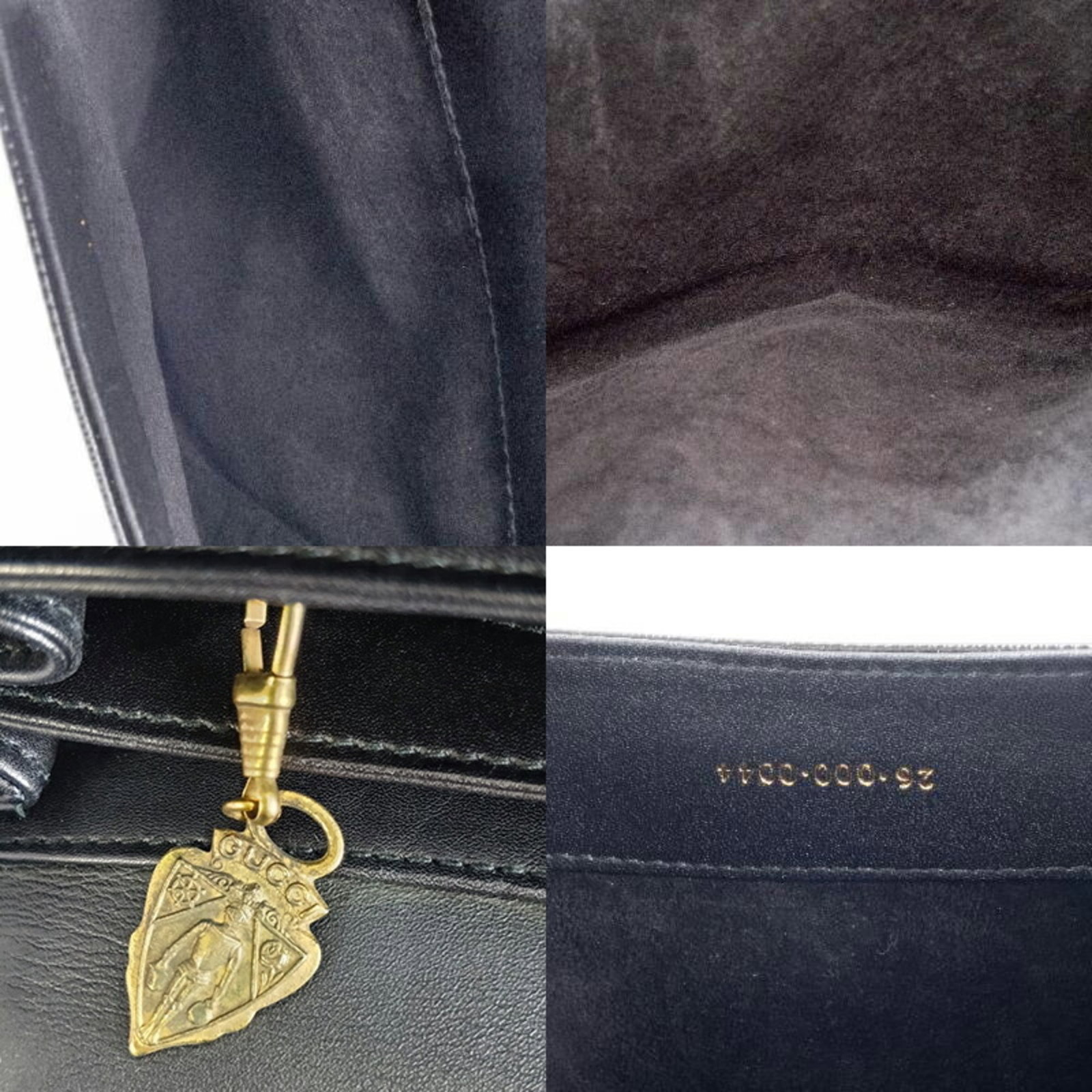 Handbag Leather Gucci - 14