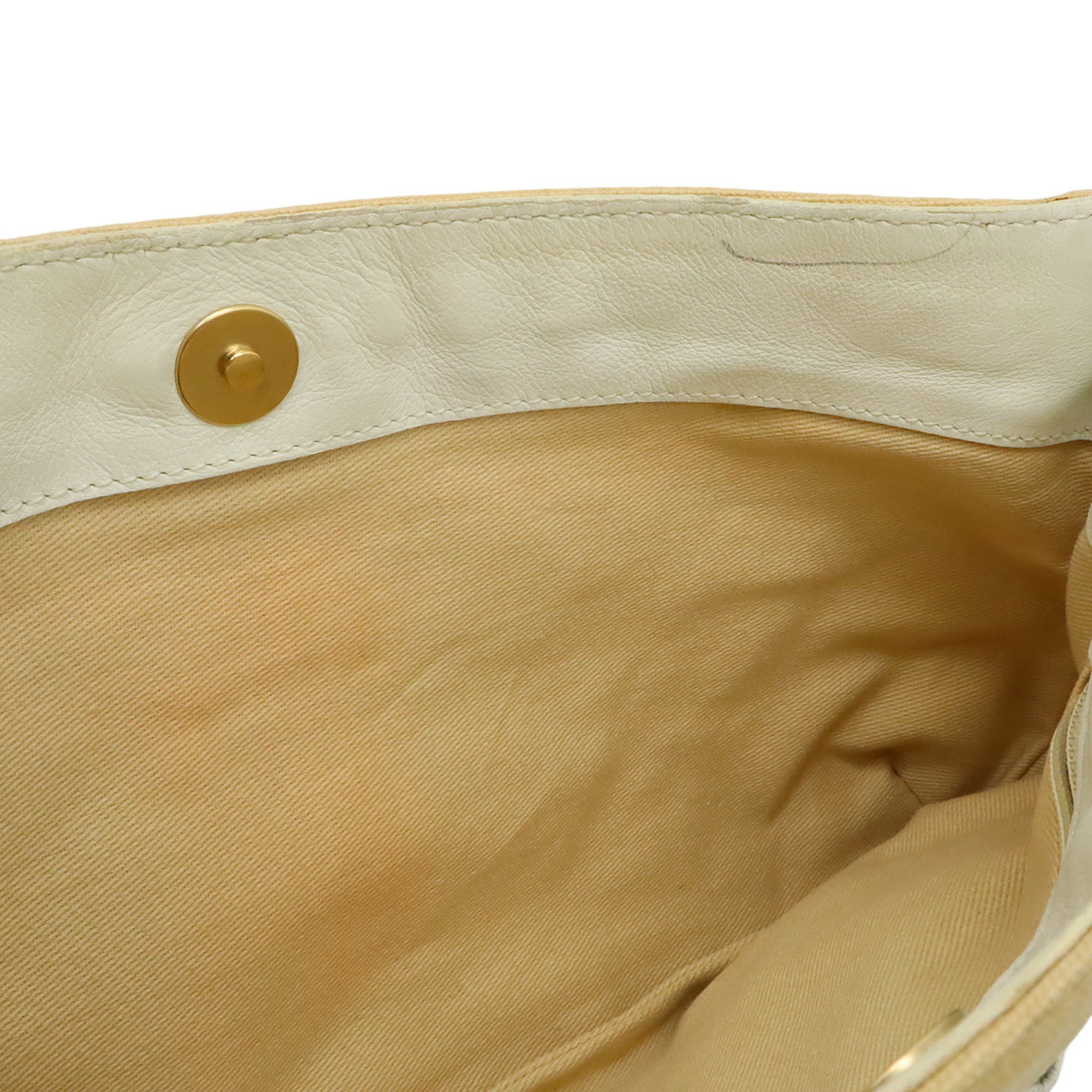 Canvas Leather Bag Chanel Shoulder - 6
