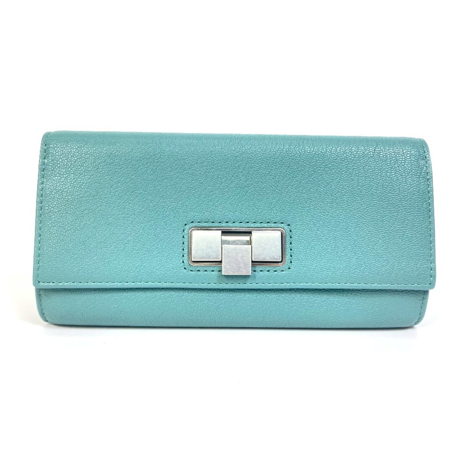 Leather Wallet Long Bi Fold Bottega Veneta (1 of 16)