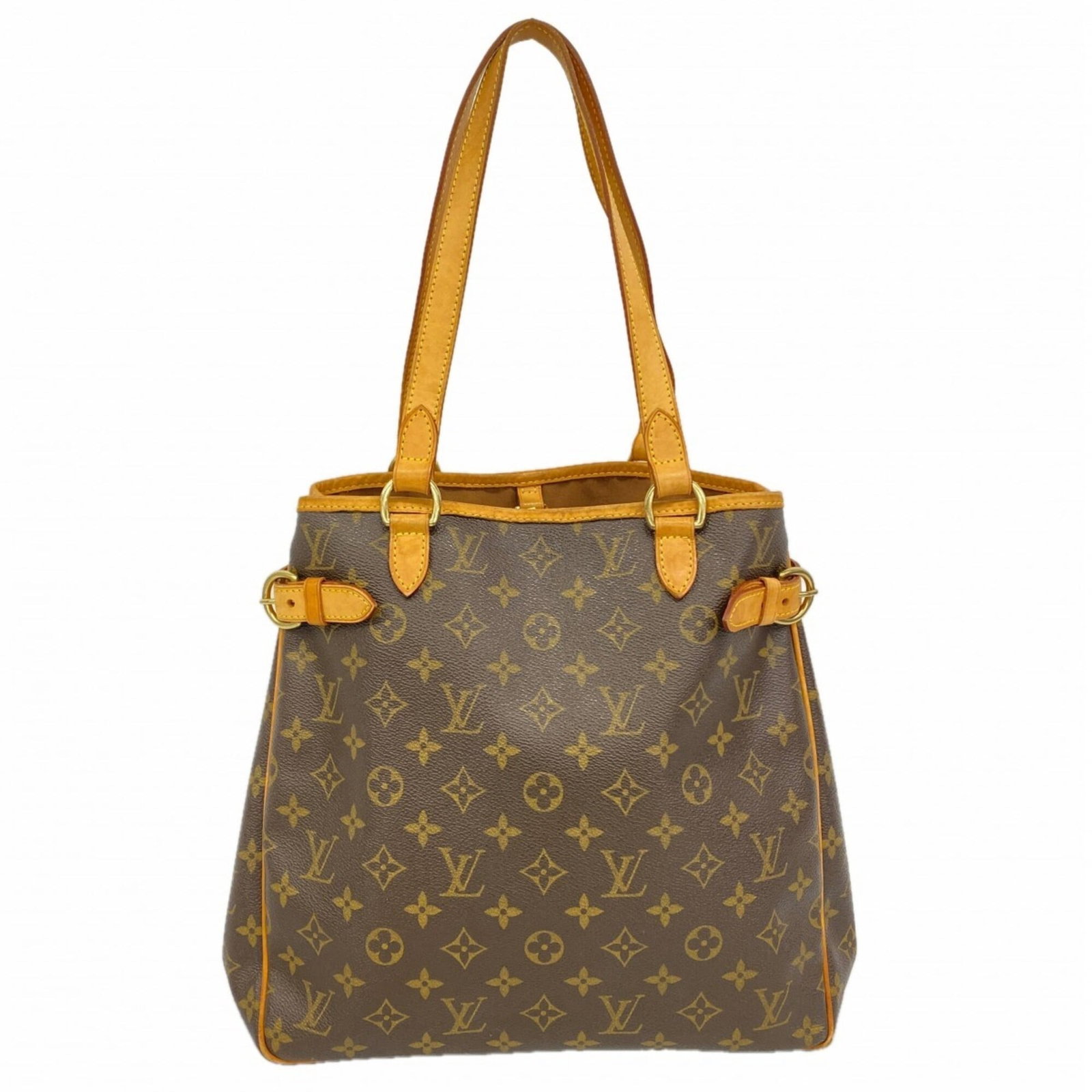 Louis Vuitton Tote Bag: Louis Vuitton Tote Bag Brown Louis Vuitton Tote Bag, 30.5cm x 31.5cm x 13cm, with traces of usage and minor scratches/dirt. This used tote bag from a well-known brand features the iconic brown color a