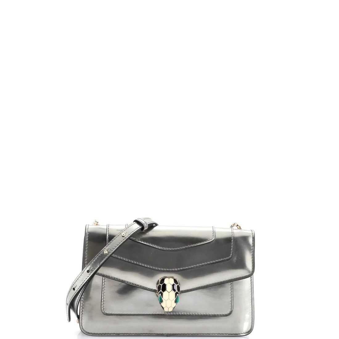 Bag Metallic Leather Forever Serpenti Small Bvlgari (1 of 7)
