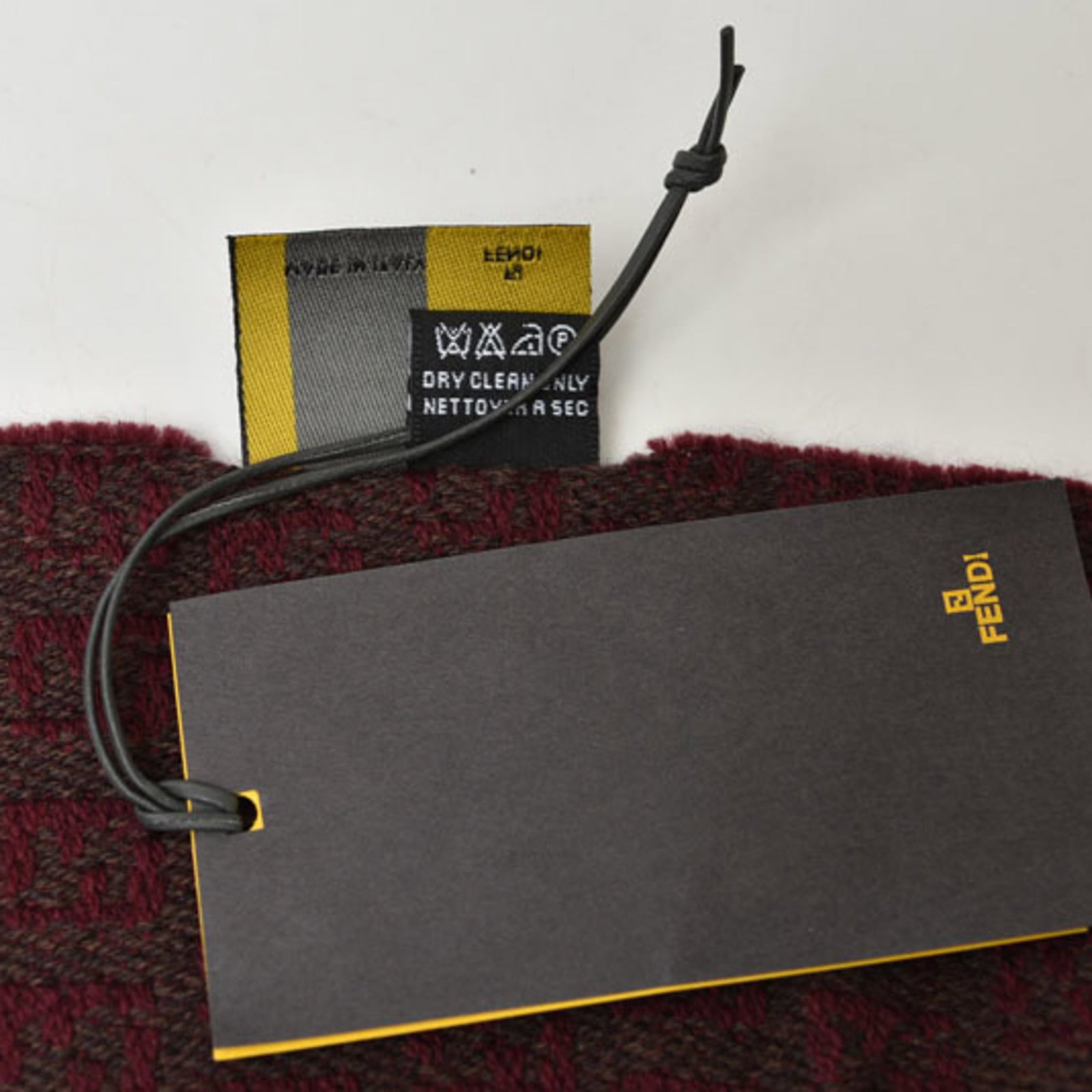 Fendi wool shawl - 7