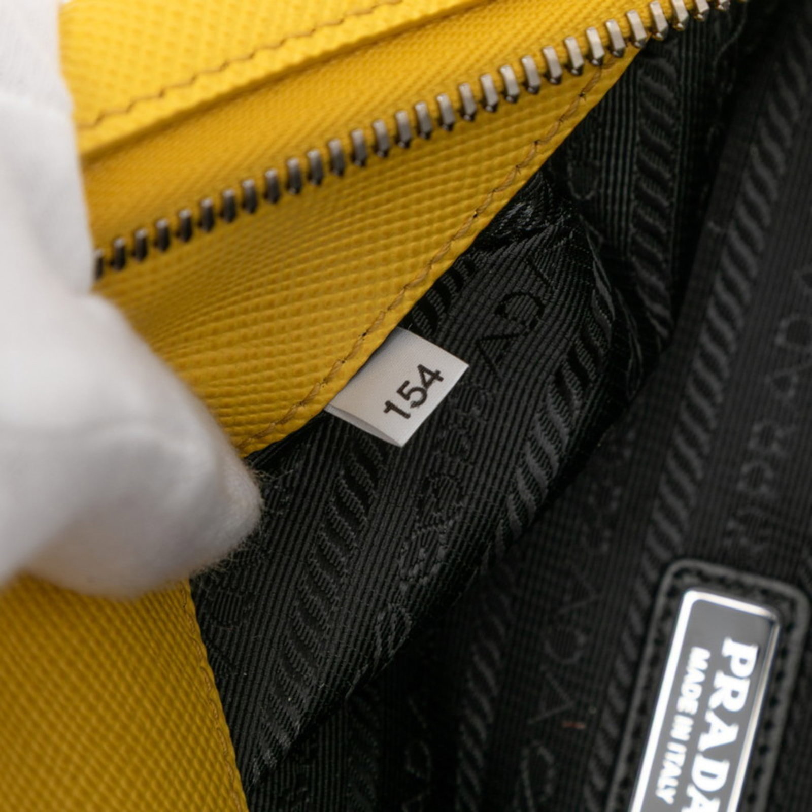 Leather Shoulder Bag Prada - 6