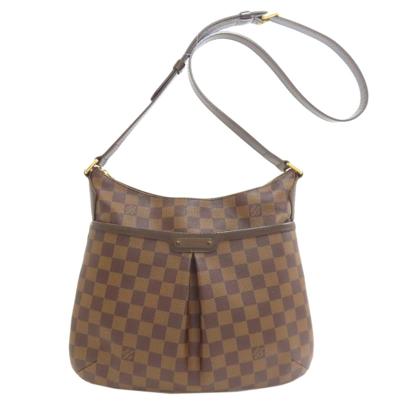 Shoulder Bag Damier Canvas Louis Vuitton: Shoulder Bag Damier Canvas Louis Vuitton Damier Canvas Louis Vuitton shoulder bag in good condition, featuring the iconic Damier pattern on Ebene canvas. Traces of usage are visible, with minor