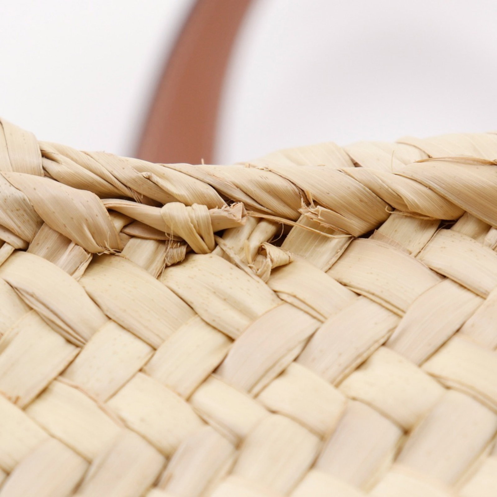 Loewe Raffia Tote Leather Bag - 9