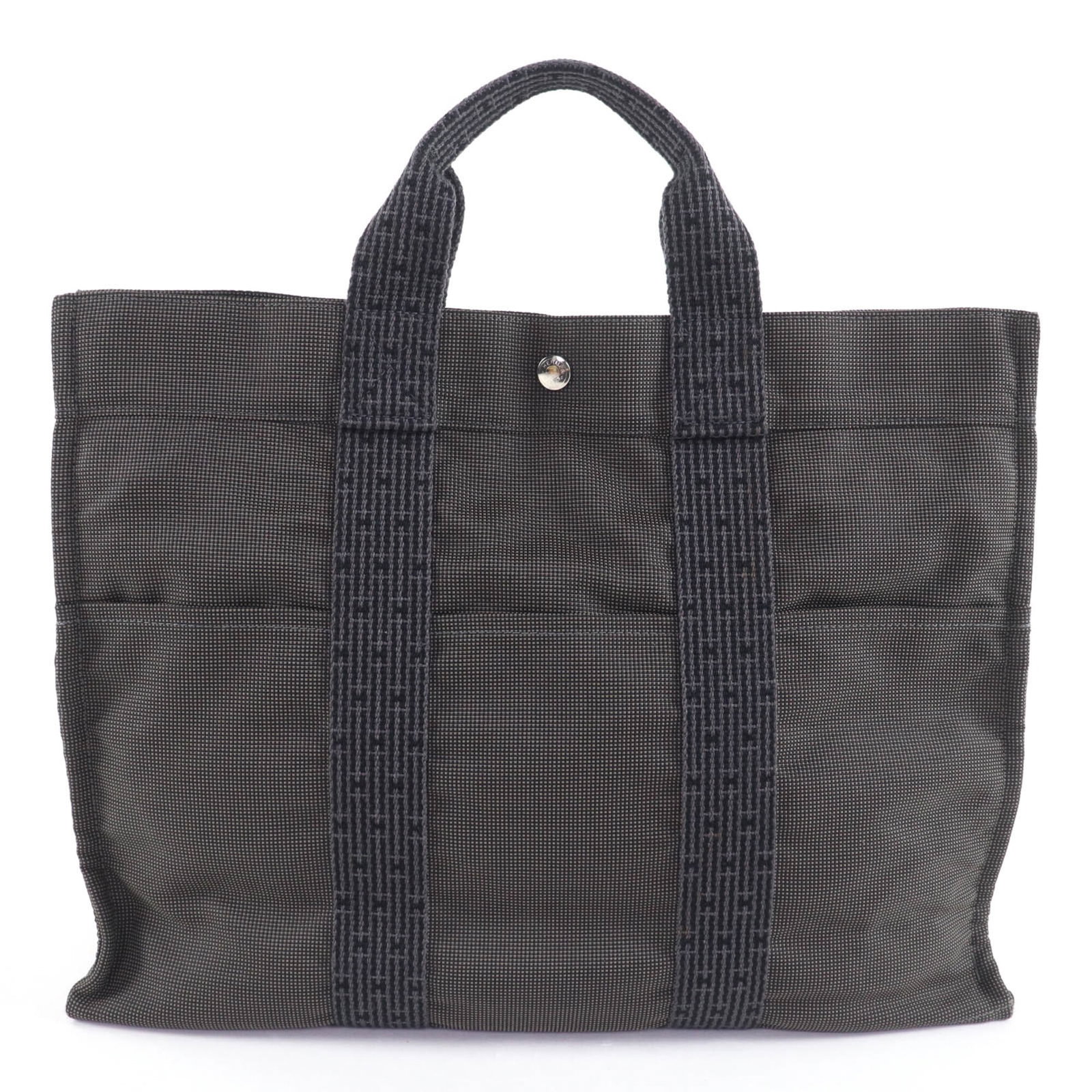 Hermes Handbag Tote Bag Polyamide Polyester - 2