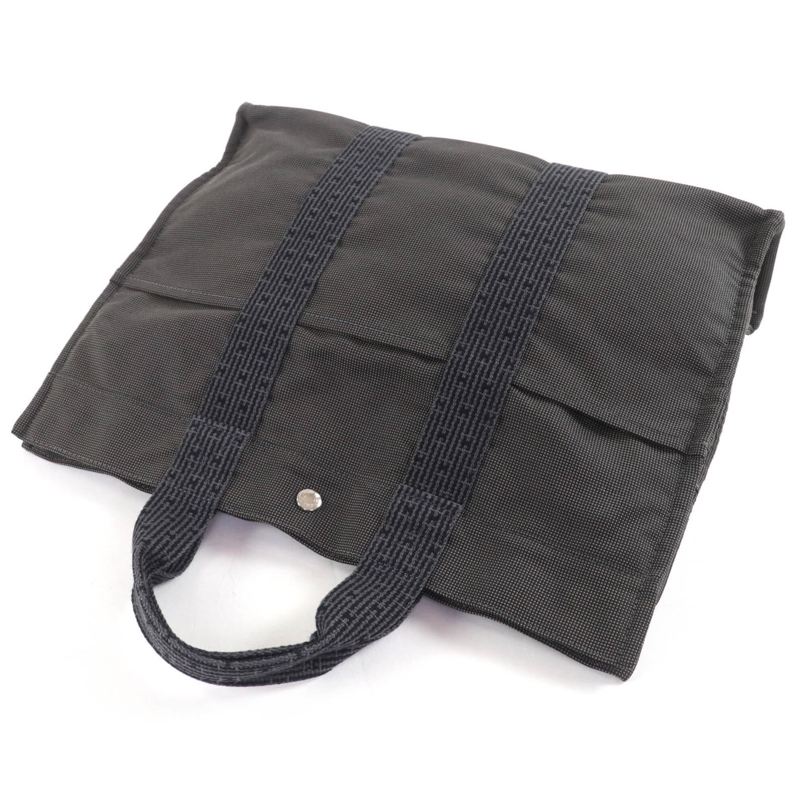 Hermes Handbag Tote Bag Polyamide Polyester - 4