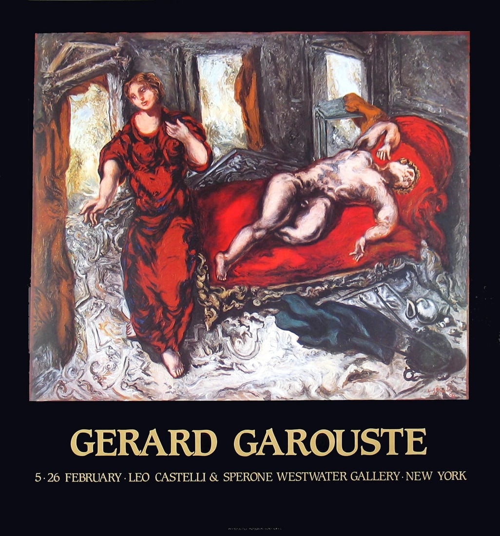 GERARD GAROUSTE Scenes of a Room 28.25" x 26.5" Poster 1983 Figure Studies Red: GERARD GAROUSTE Scenes of a Room 28.25" x 26.5" Poster 1983 Figure Studies Red Item Specifics: Artist: Gerard Garouste Brand: Garouste Gerard Country/Region Of Origin: USA Exact Year: 1983 Height: