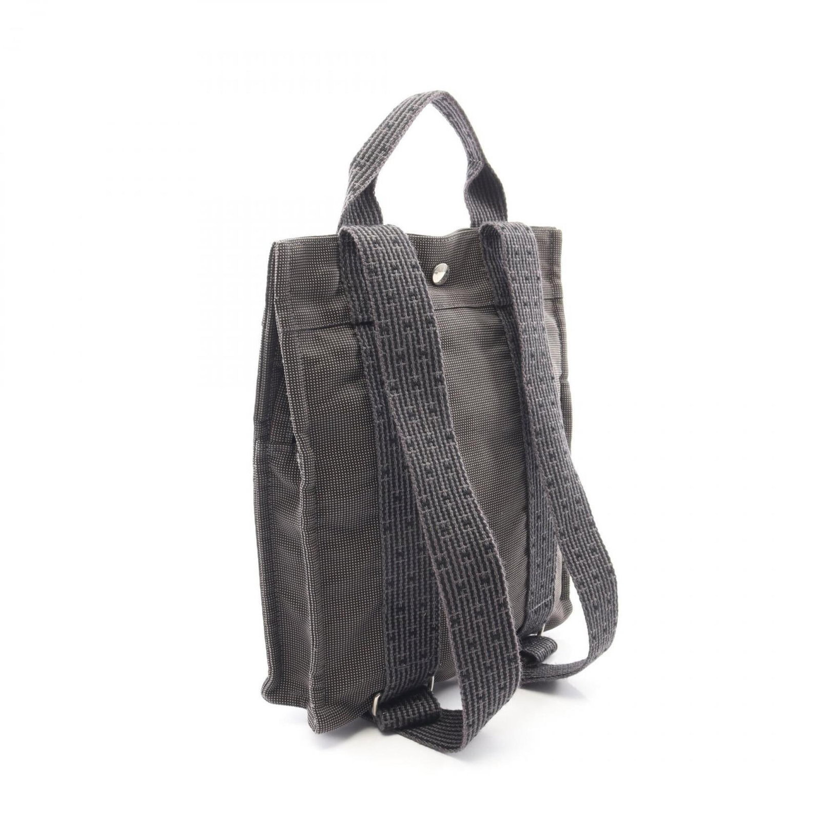 Backpack Canvas Nylon Hermes - 2