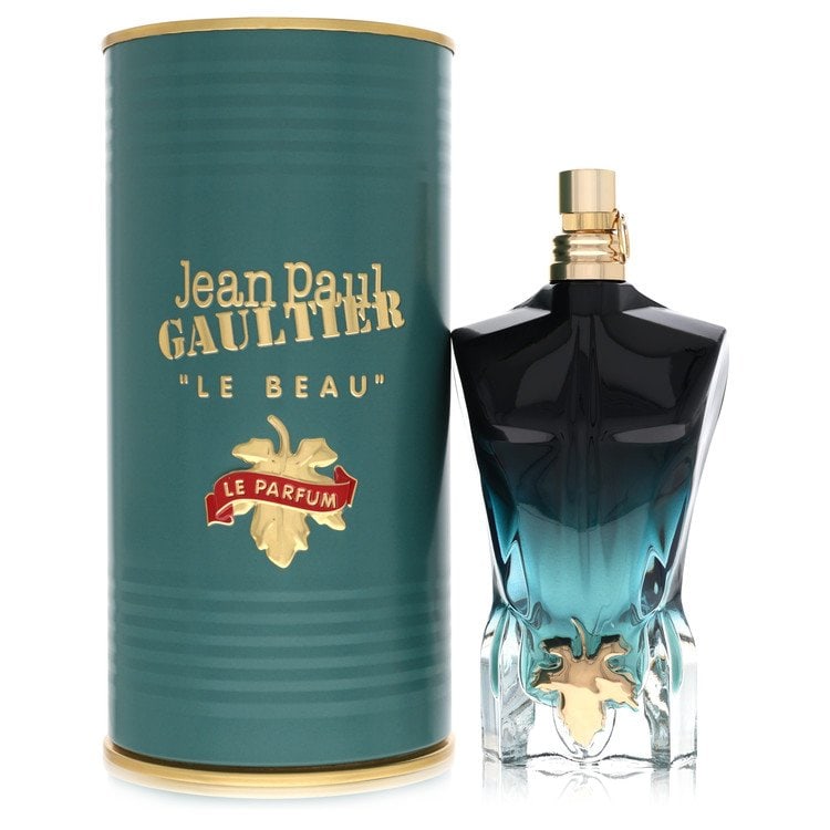 Jean Paul Gaultier Le Beau Le Parfum Cologne By Jean Paul Gaultier Eau De Parfum Intense Spray: Jean Paul Gaultier Le Beau Le Parfum Cologne By Jean Paul Gaultier Eau De Parfum Intense Spray 4.2 oz Eau De Parfum Intense Spray with a rich, intense fragrance for men. This cologne by Jean Paul Gaul