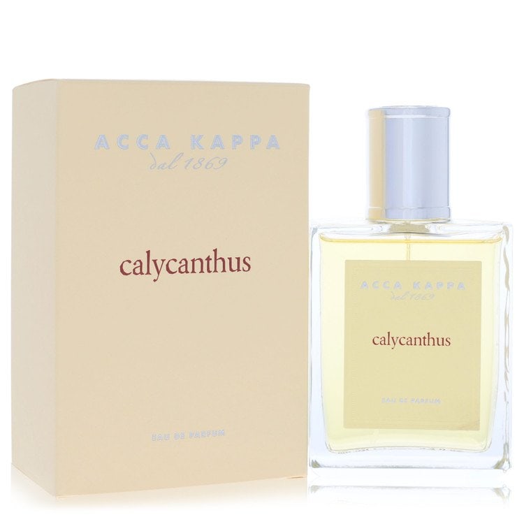 Calycanthus Perfume By Acca Kappa Eau De Parfum Spray: Calycanthus Perfume By Acca Kappa Eau De Parfum Spray Item Specifics: Brand: Acca Kappa Size: 3.3 oz Eau De Parfum Spray Grams: 500 Type: Eau De Parfum Spray Fragrance: Perfume for Women Product
