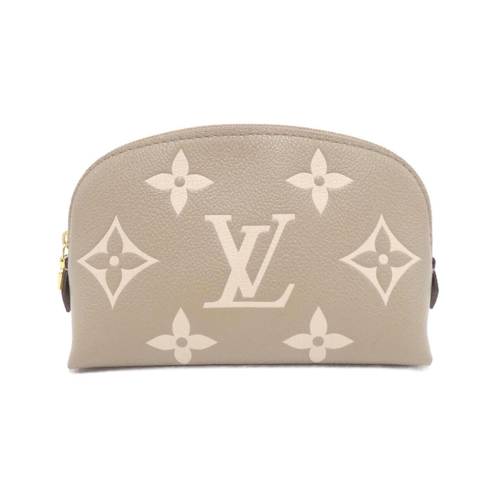 Louis Vuitton Pochette Pouch Leather: Louis Vuitton Pochette Pouch Leather The Louis Vuitton Pochette Pouch Leather is a stylish and versatile accessory, featuring calf leather construction in a bicolor design with cream accents.
