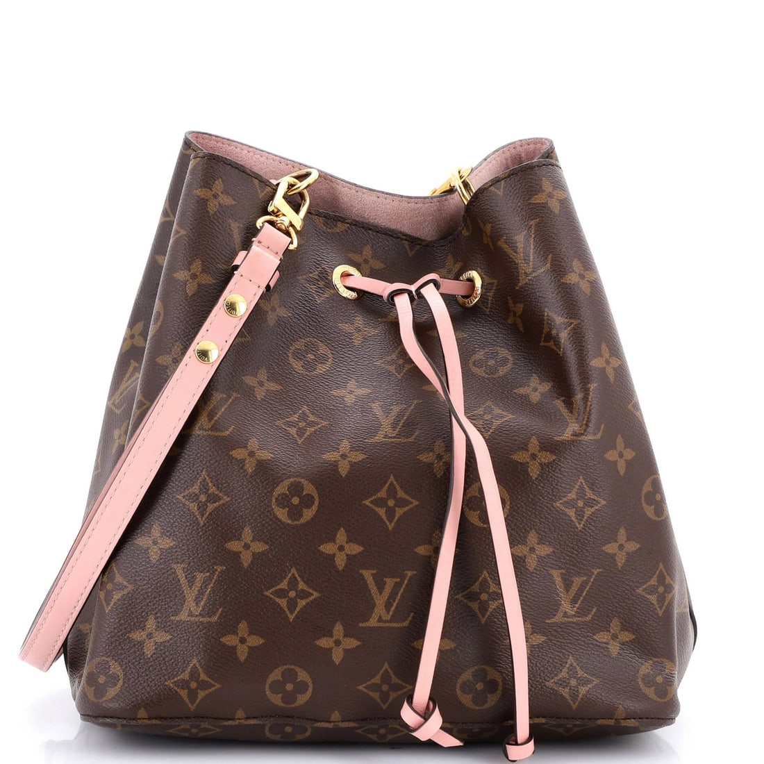 Canvas MM Monogram Leather Handbag NeoNoe with Louis Vuitton: Canvas MM Monogram Leather Handbag NeoNoe with Louis Vuitton Canvas MM Monogram Leather Handbag NeoNoe with Louis Vuitton. This classic bucket handbag features a timeless design, with a canvas-coated 