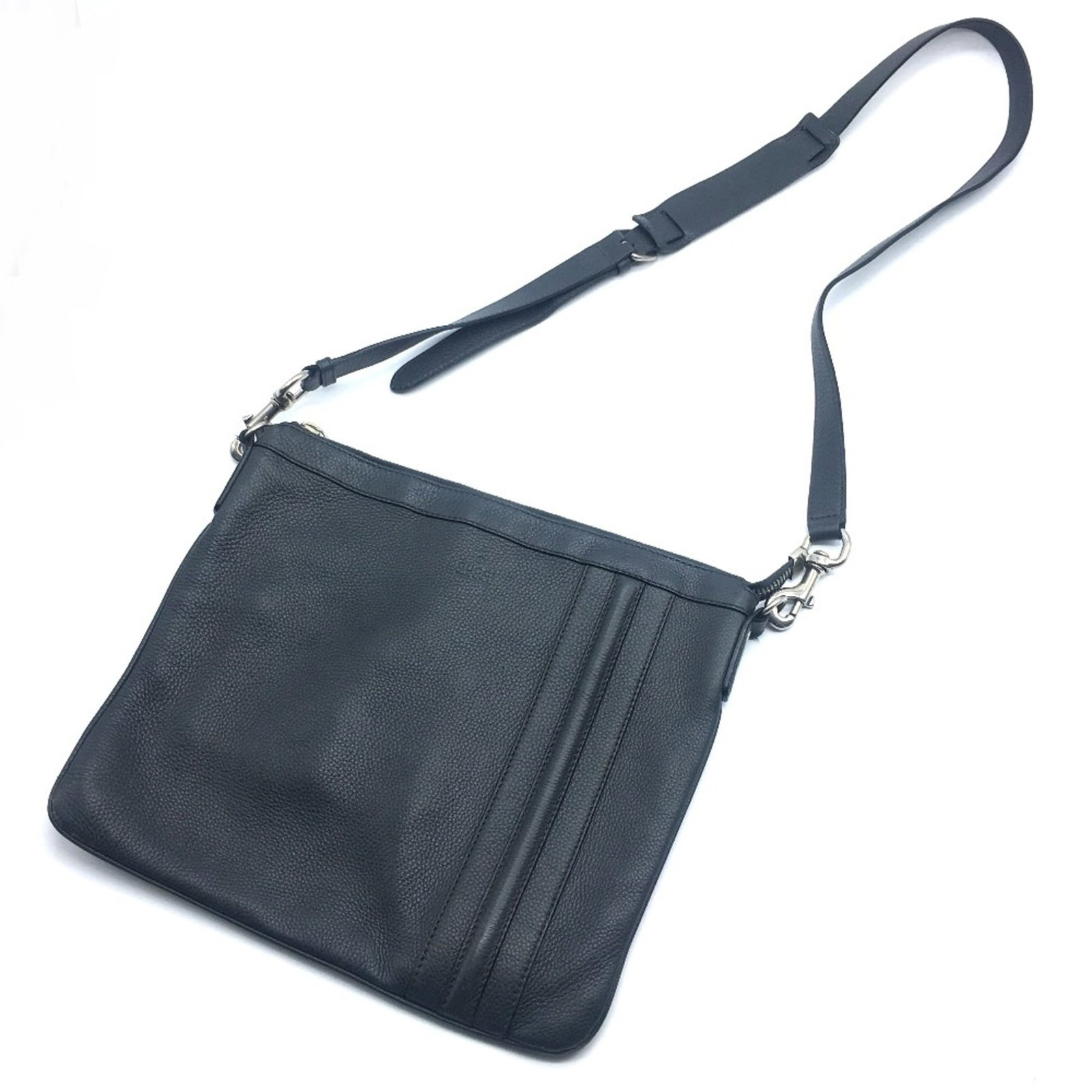 Shoulder Bag Leather Gucci - 6