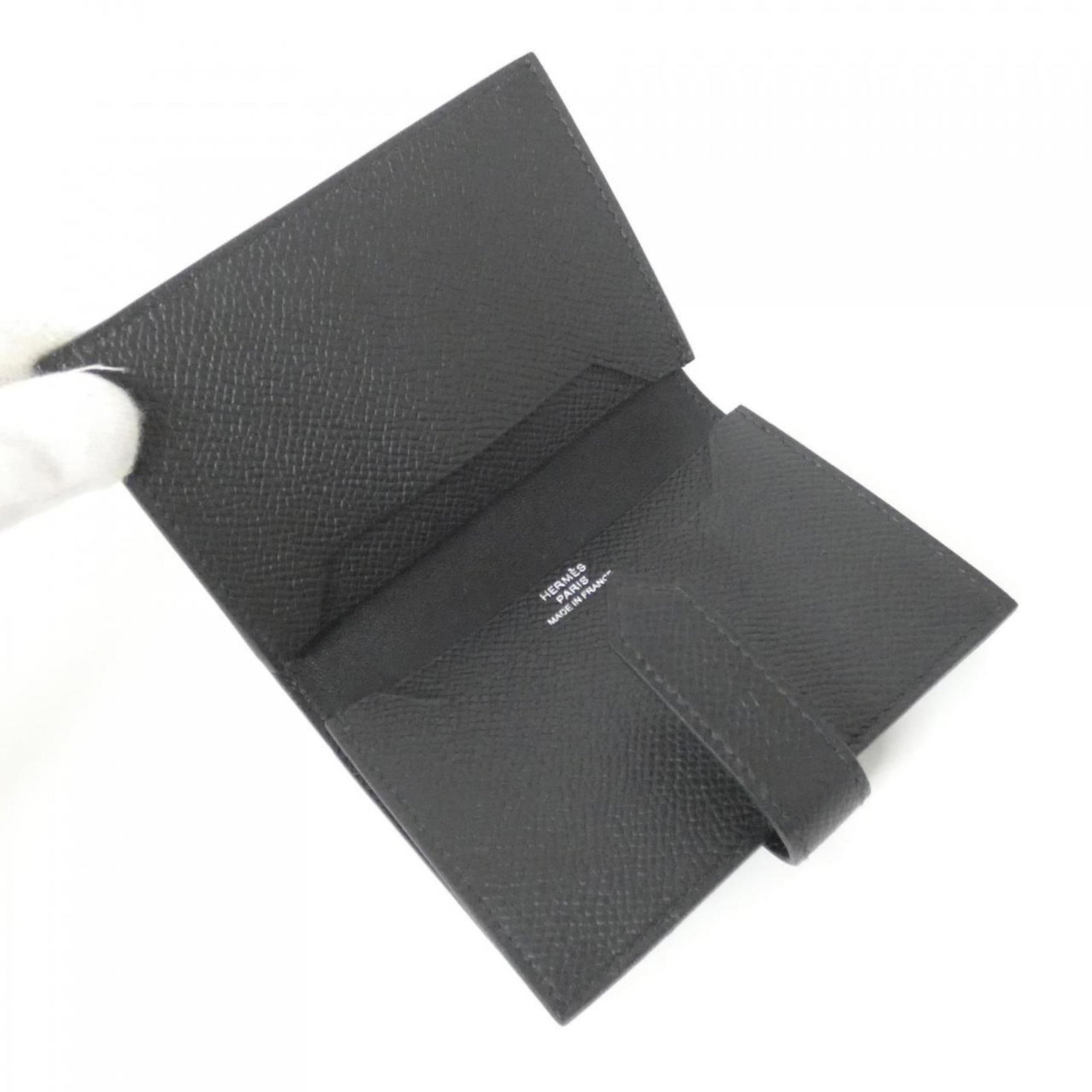 Epsom leather card case from Hermes - 7