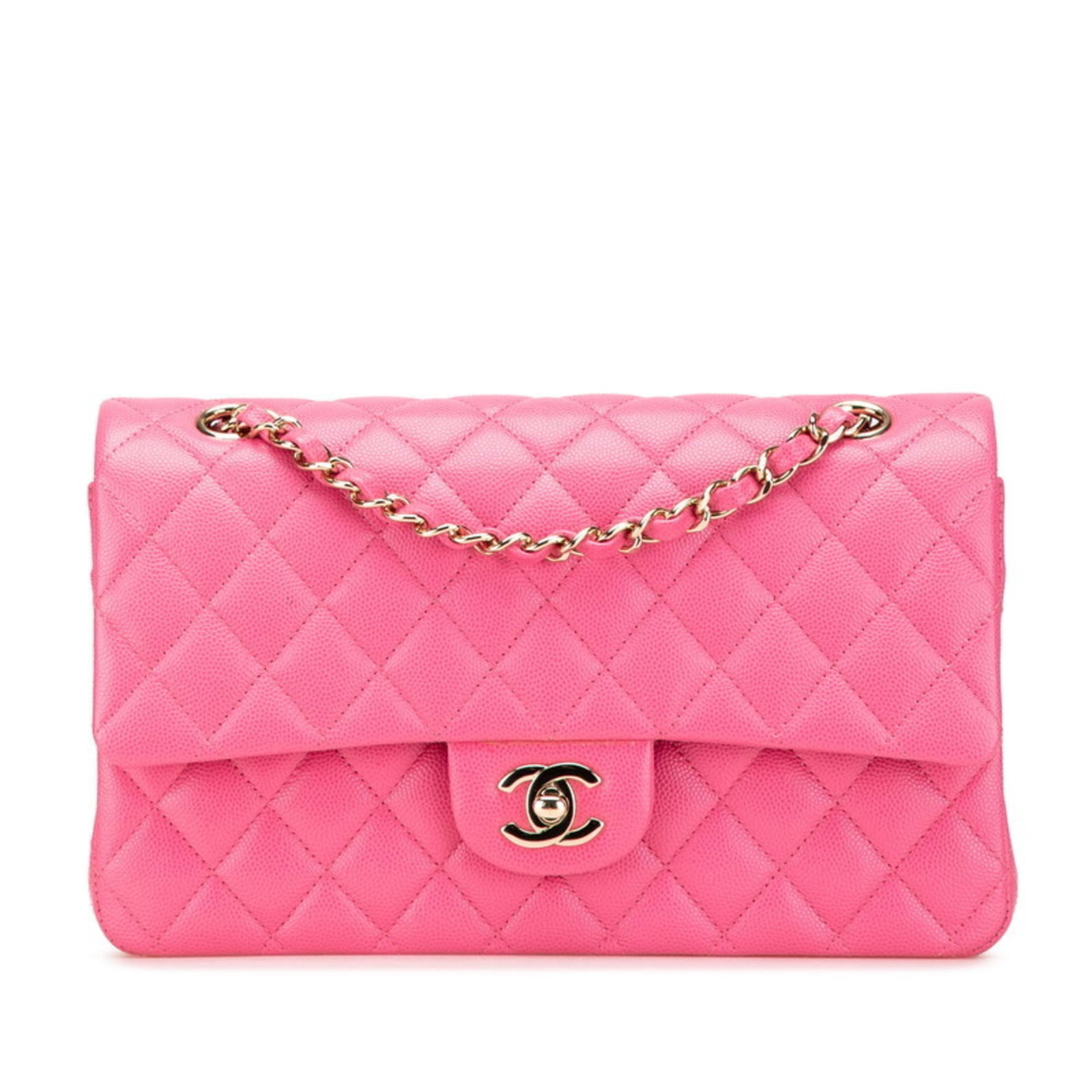 Chanel handbag calfskin shoulder bag (1 of 15)