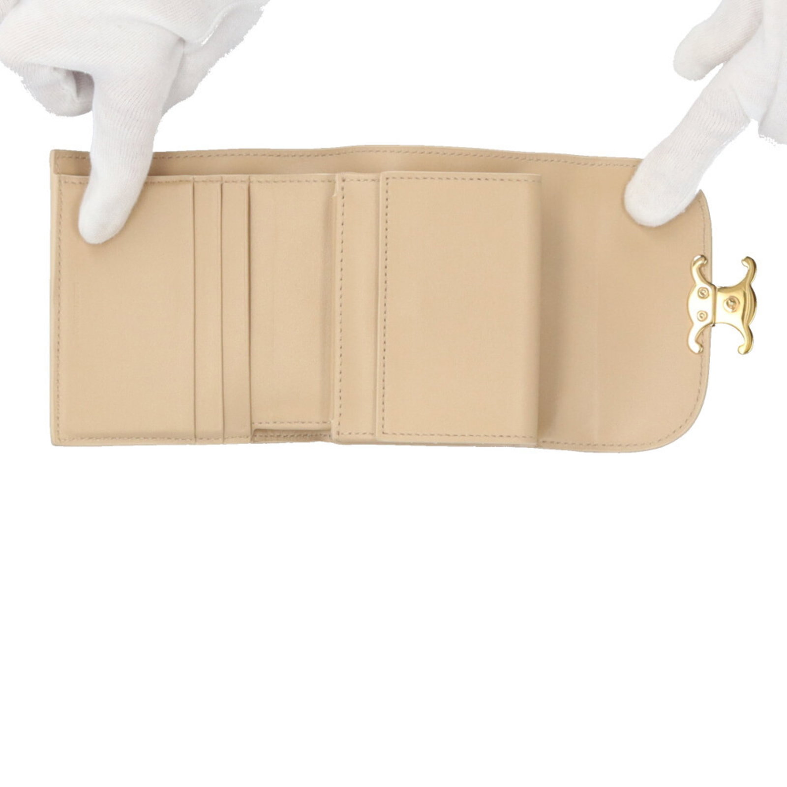 Celine Tri Fold Leather - 6