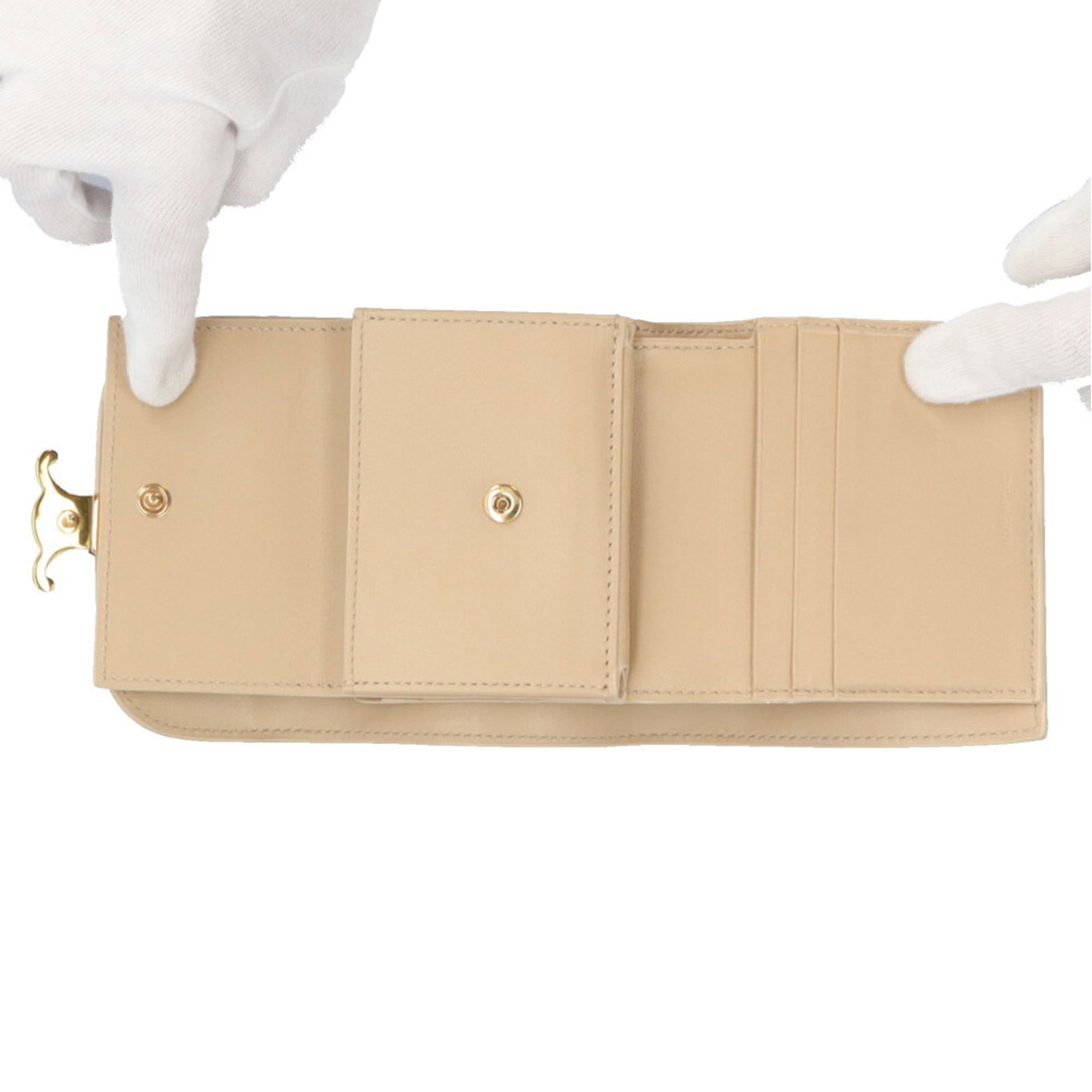 Celine Tri Fold Leather - 8