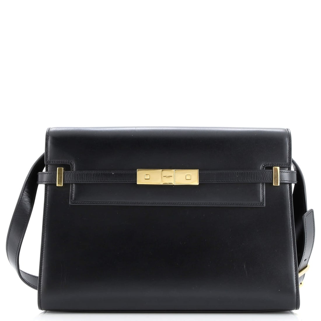 Saint Laurent Manhattan Shoulder Bag Leather Medium (1 of 7)