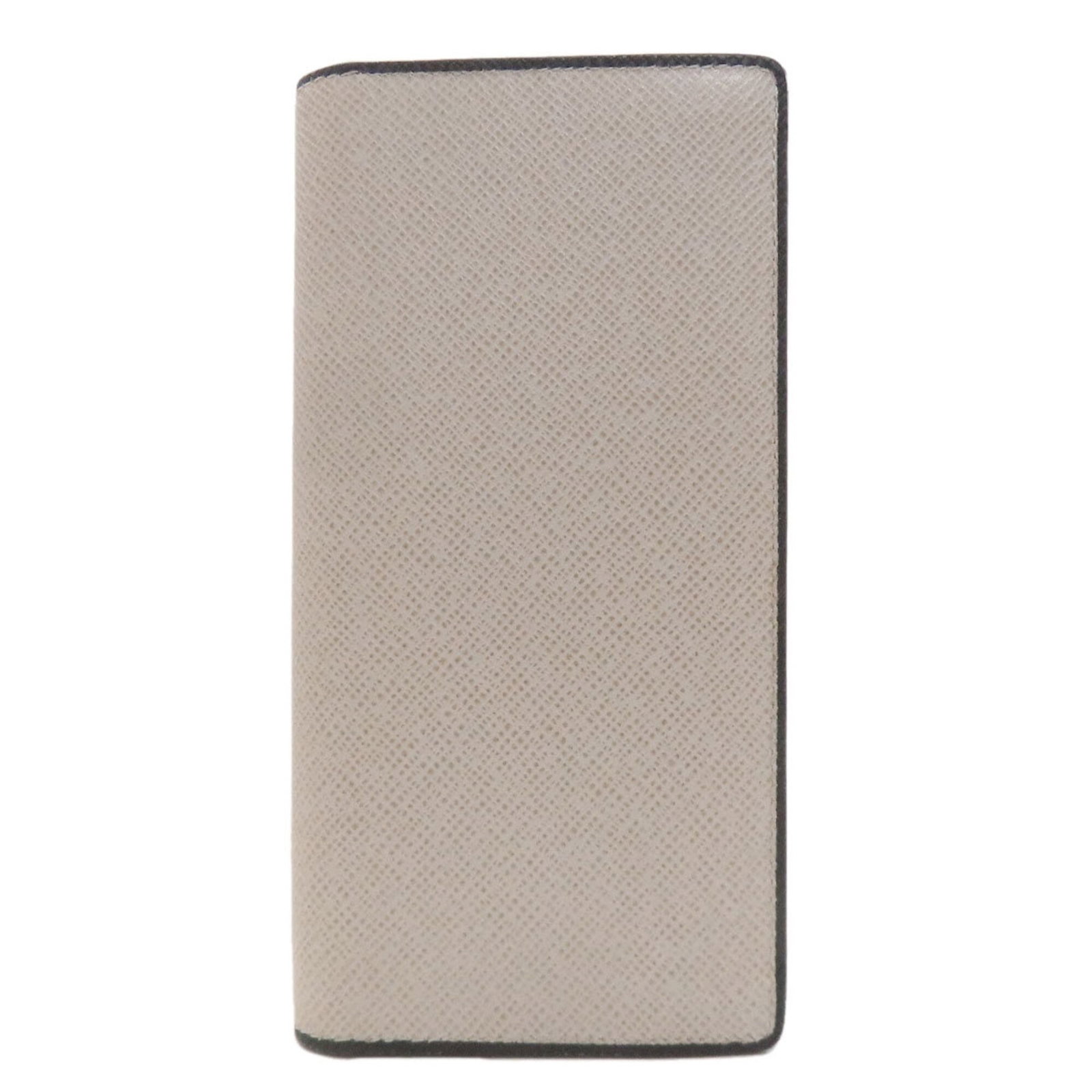 Louis Vuitton Long Wallet (Bi-Fold) Taiga Leather: Louis Vuitton Long Wallet (Bi-Fold) Taiga Leather Taiga Leather Long Wallet with Bi-Fold Design, featuring the iconic Louis Vuitton style. This used wallet boasts its signature gray Taiga leather exte
