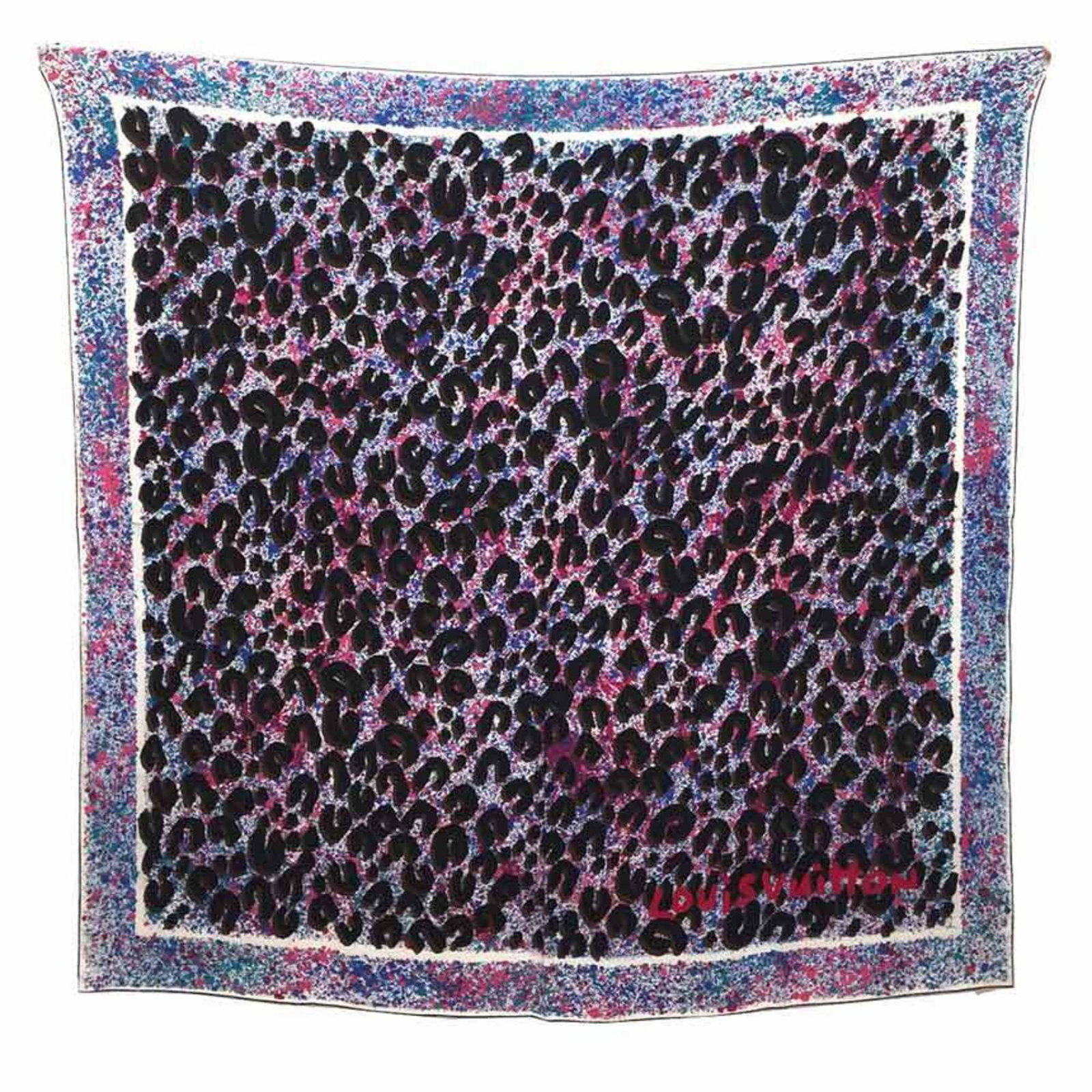 Silk Louis Vuitton Scarf: Silk Louis Vuitton Scarf Silk Louis Vuitton Scarf, featuring a multi-color design in mint condition. Measuring 1.38m x 1.38m, it boasts a luxurious silk material and a signature from the brand. A like