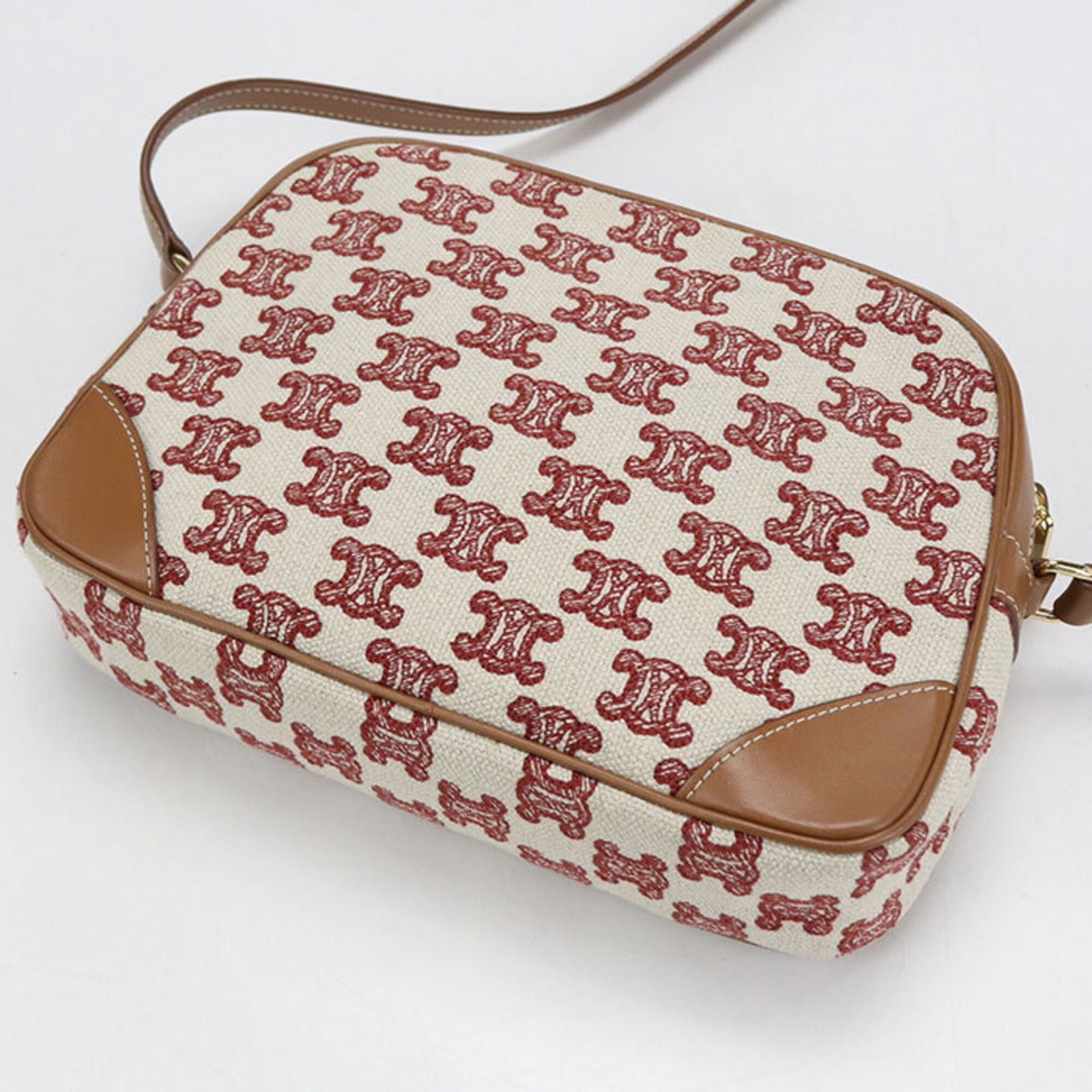 Celine Shoulder Bag Canvas - 2