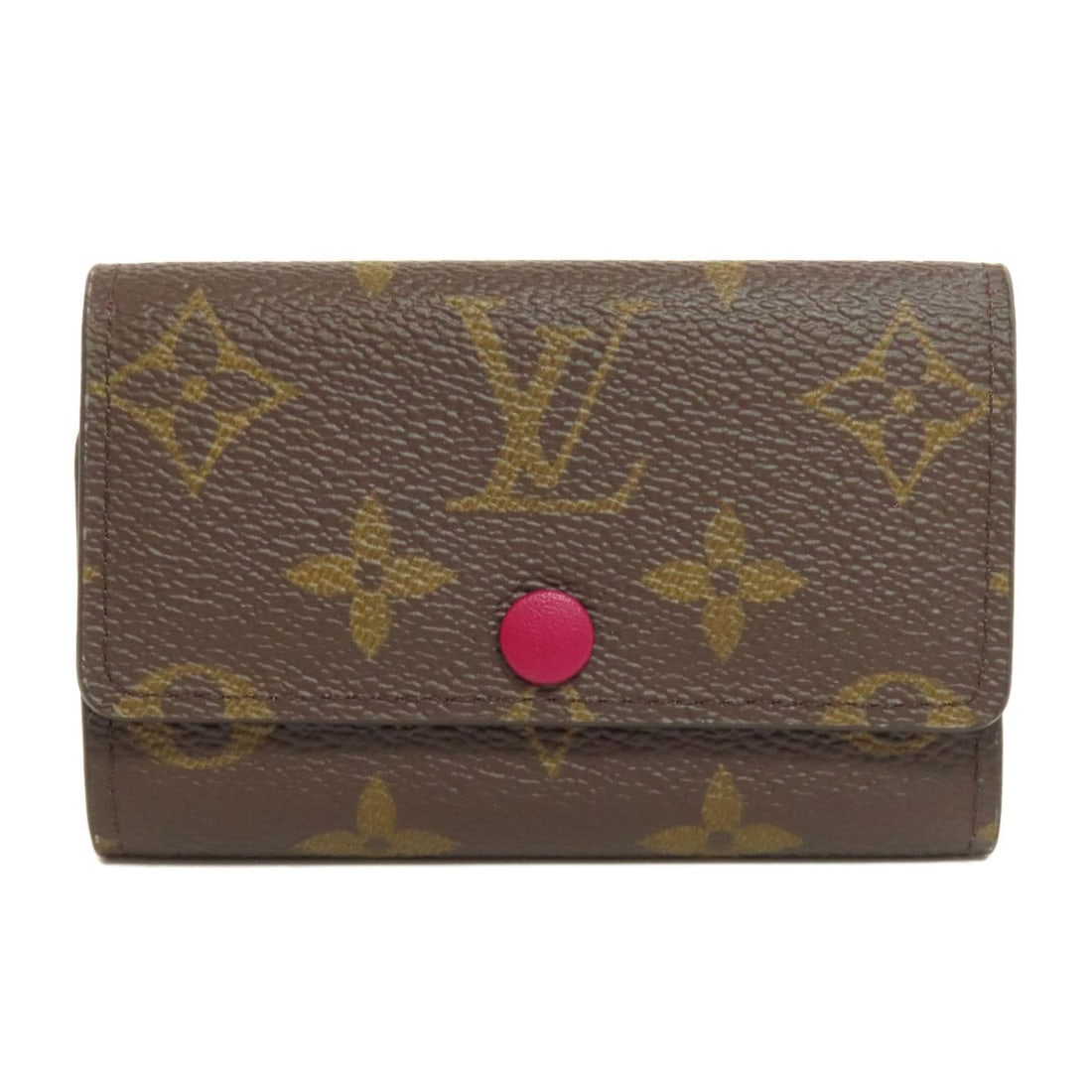 Multicles6 Monogram Canvas Key Holder Louis Vuitton: Multicles6 Monogram Canvas Key Holder Louis Vuitton Monogram canvas key holder from LOUIS VUITTON, featuring the iconic brand's signature brown color and classic design. Made with high-quality monogra