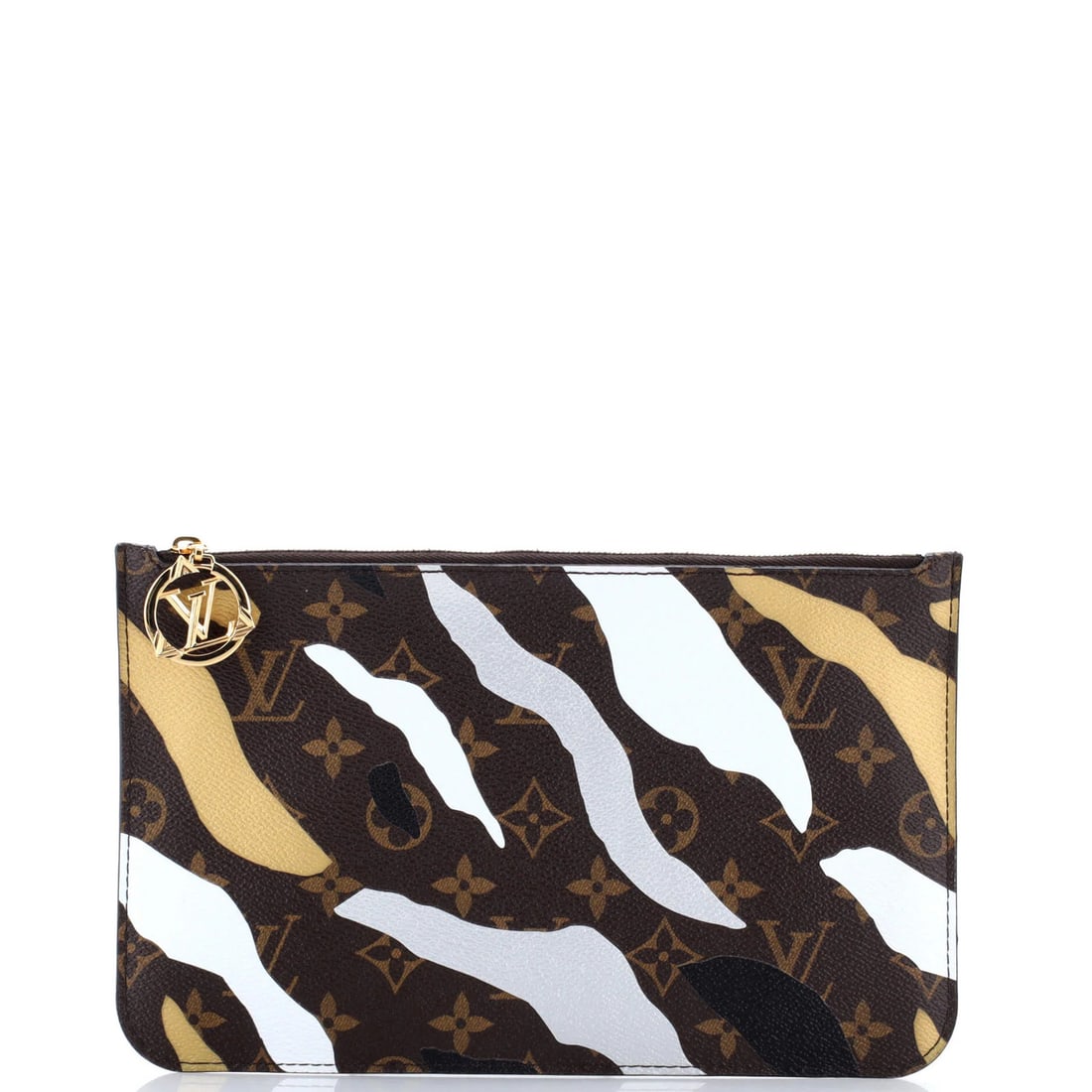 Louis Vuitton Neverfull Pochette Limited Edition LOL League of Legends Monogram: Louis Vuitton Neverfull Pochette Limited Edition LOL League of Legends Monogram Canvas Coated Louis Vuitton Neverfull Pochette Limited Edition LOL League of Legends Monogram, Brown, Large. This
