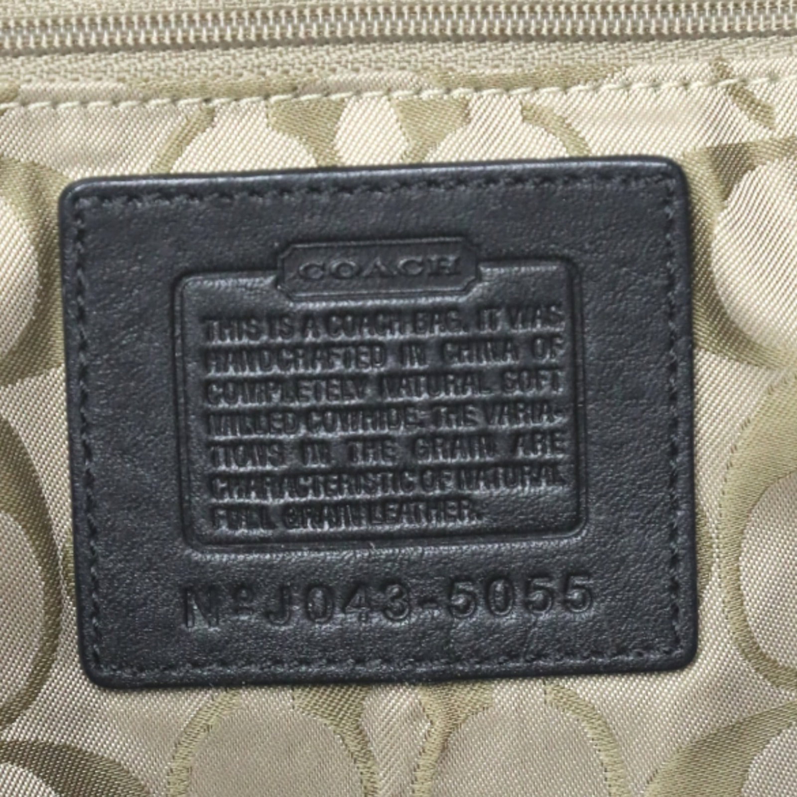 Handbag Leather Coach - 19