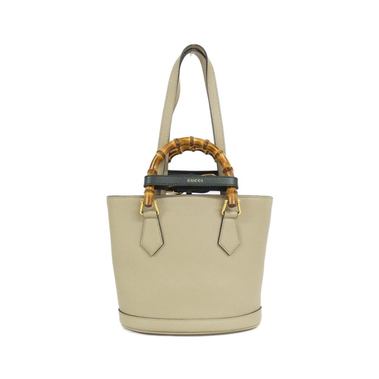 Handbag Leather Gucci - 2