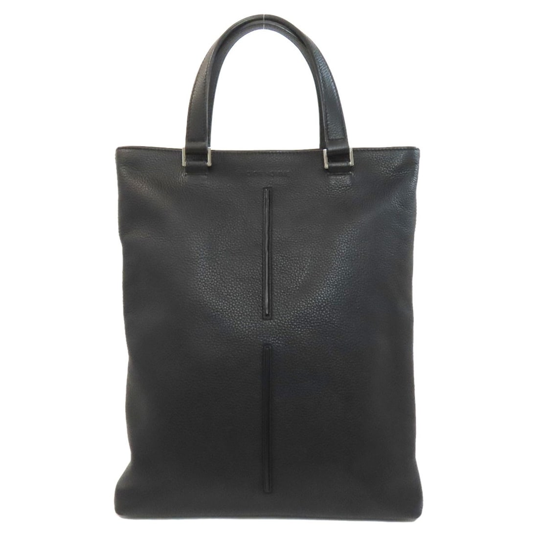 Dior Homme Logo Handbag Leather: Dior Homme Logo Handbag Leather Black Dior Homme logo handbag made from high-quality leather. The classic design features the iconic logo, crafted with attention to detail and a timeless aesthetic. Th