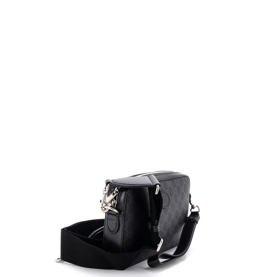 Gucci Interlocking G patch small canvas bag GG coated - 2