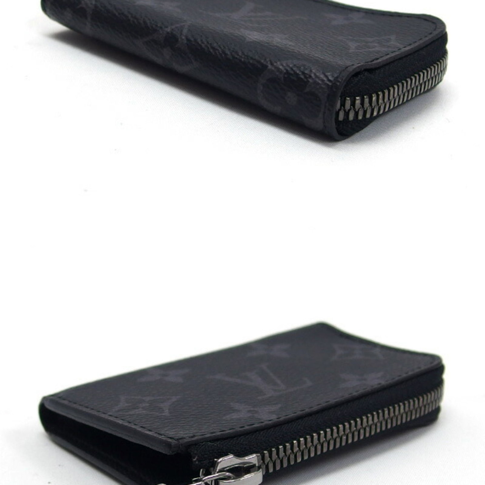 Louis Vuitton Coin Purse/ Coin Case Monogram Eclipse - 3